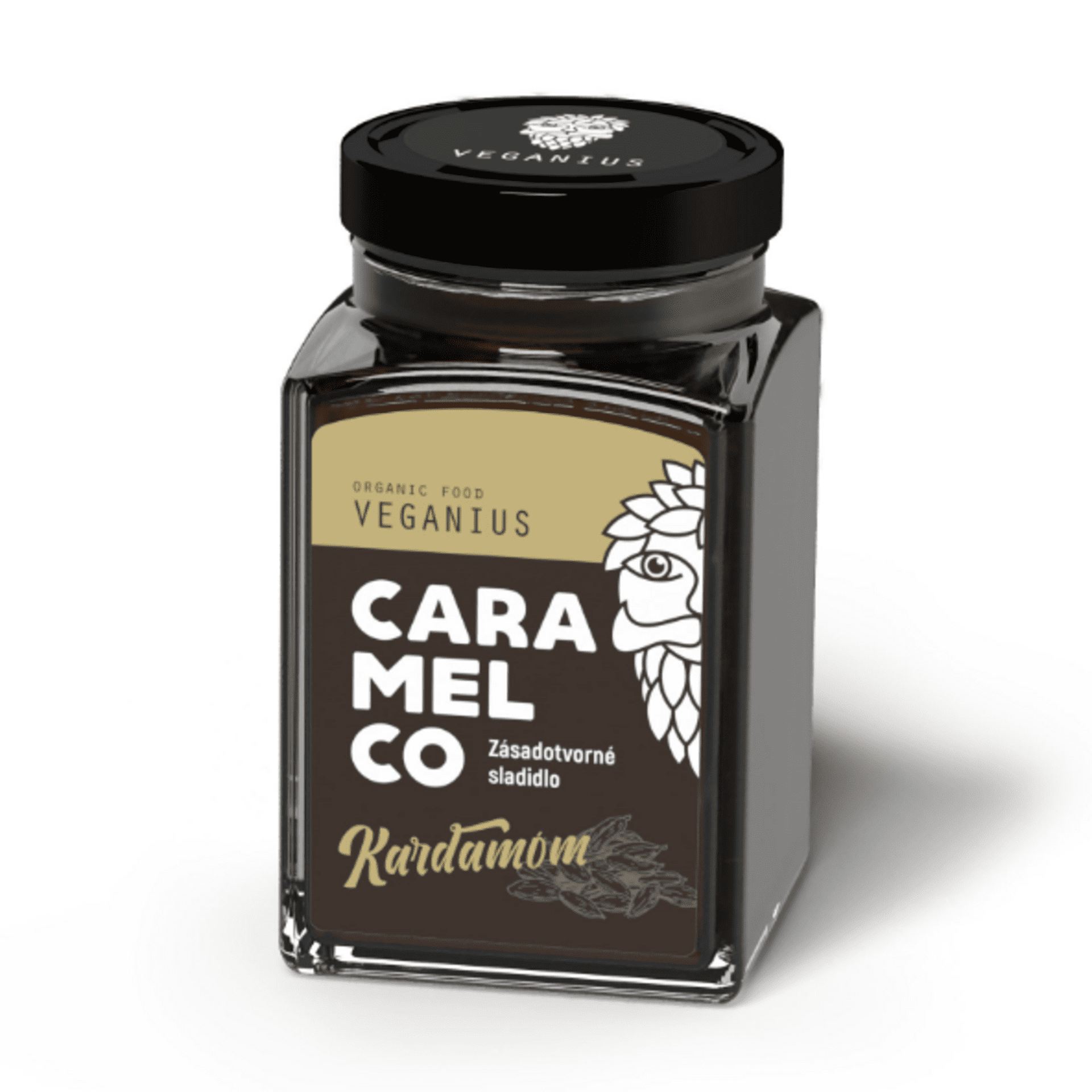 Veganius Caramelco kardamóm sklo 250 ml