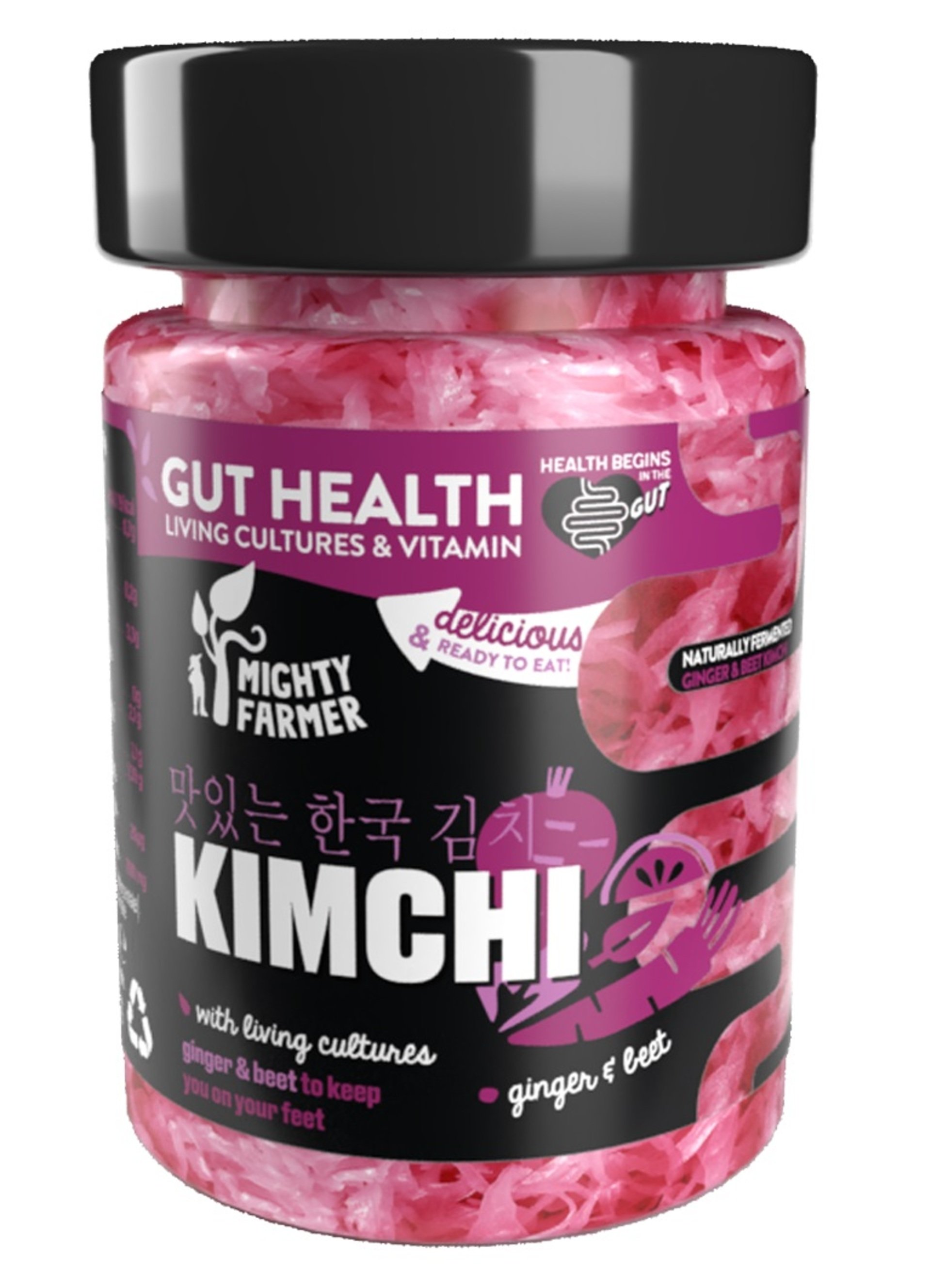 E-shop Mighty Farmer Kimchi repa sklo 320 g