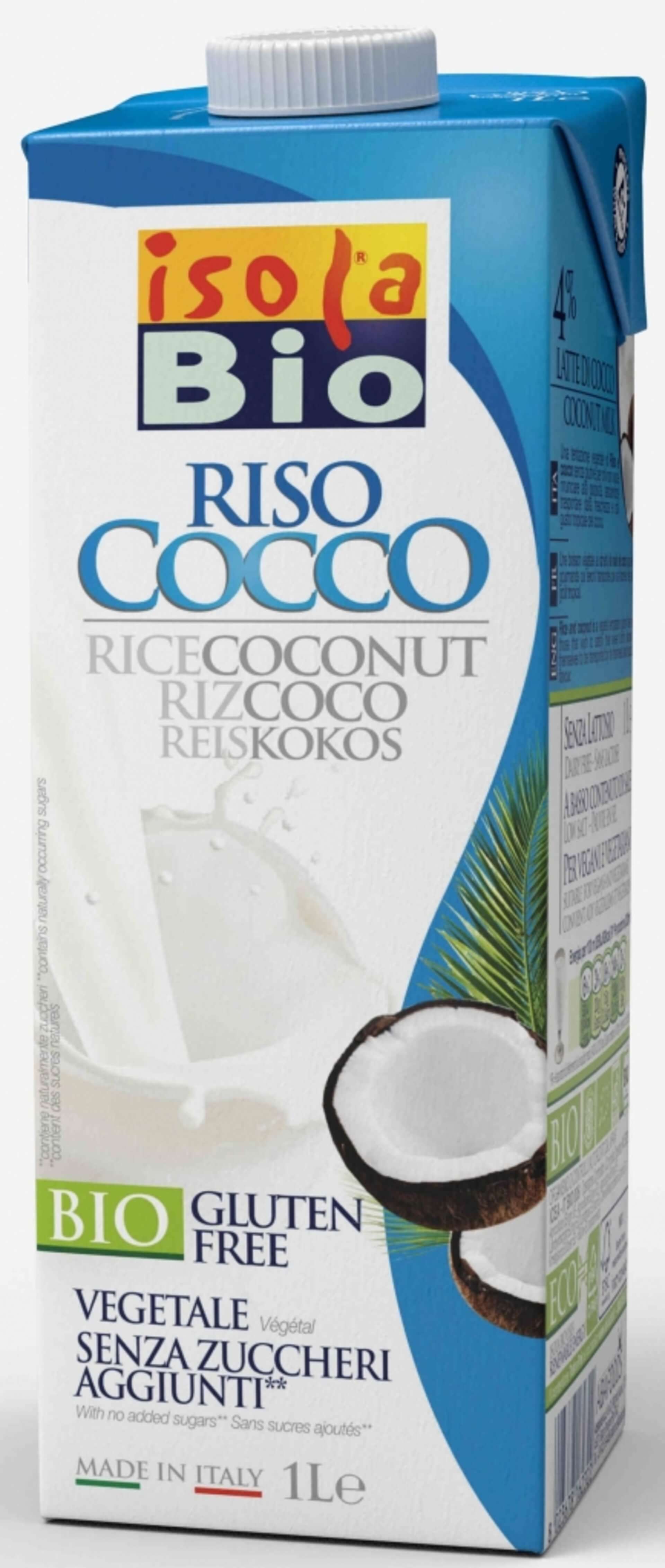 E-shop Isola Ryžový nápoj kokosový BIO 1000 ml