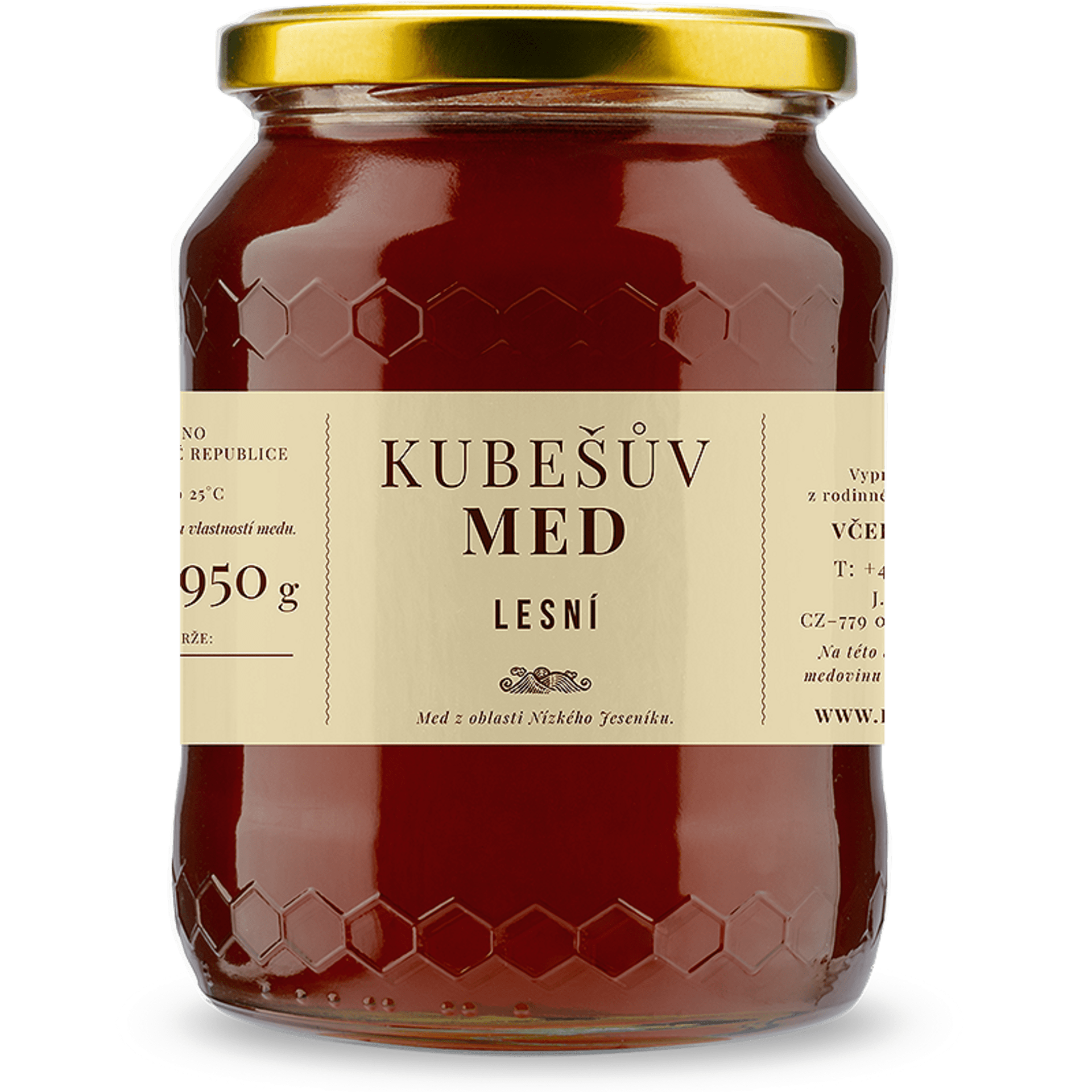 E-shop Kubesuv med Med lesný medovicový 750 g