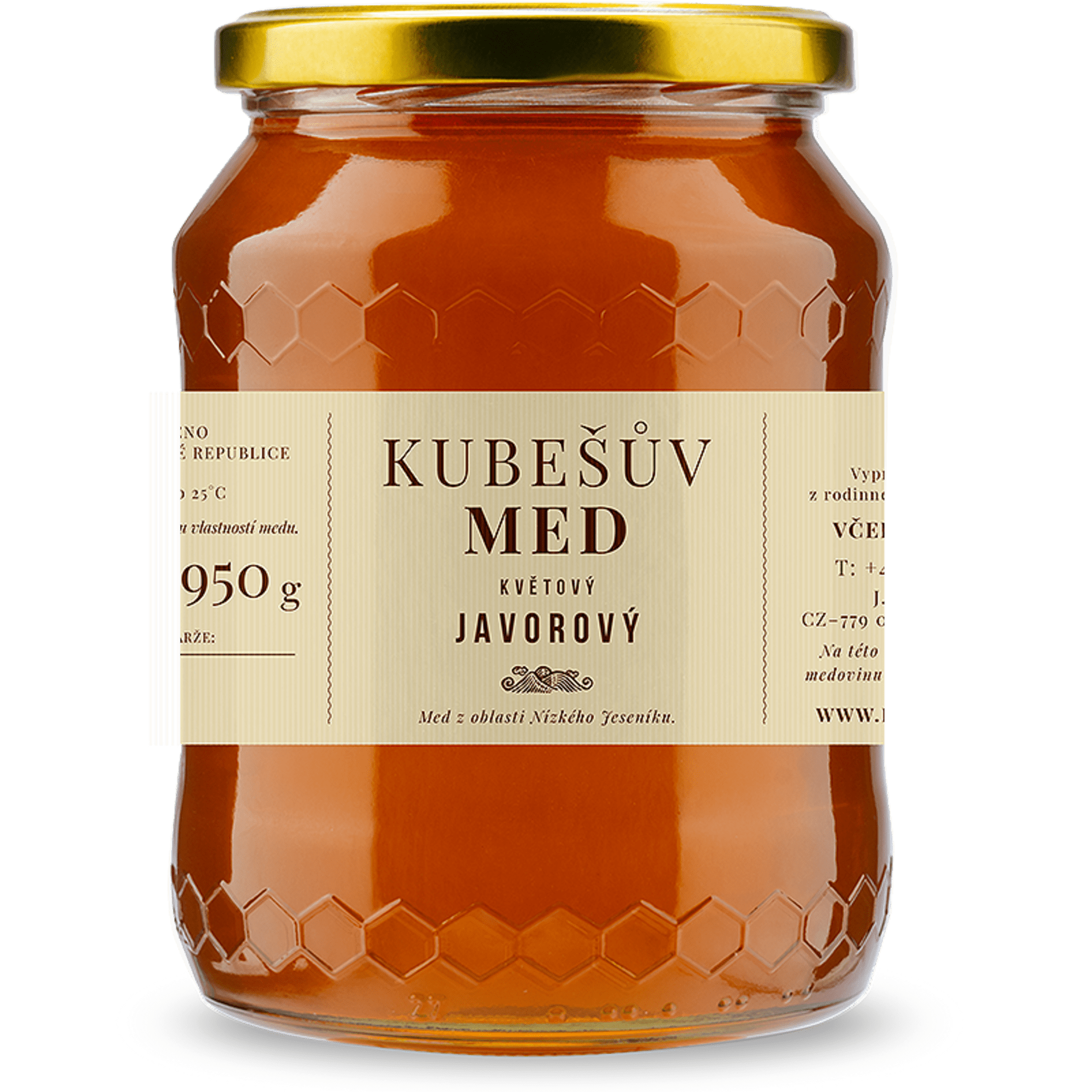 Kubešův med Med kvetový javorový 480 g
