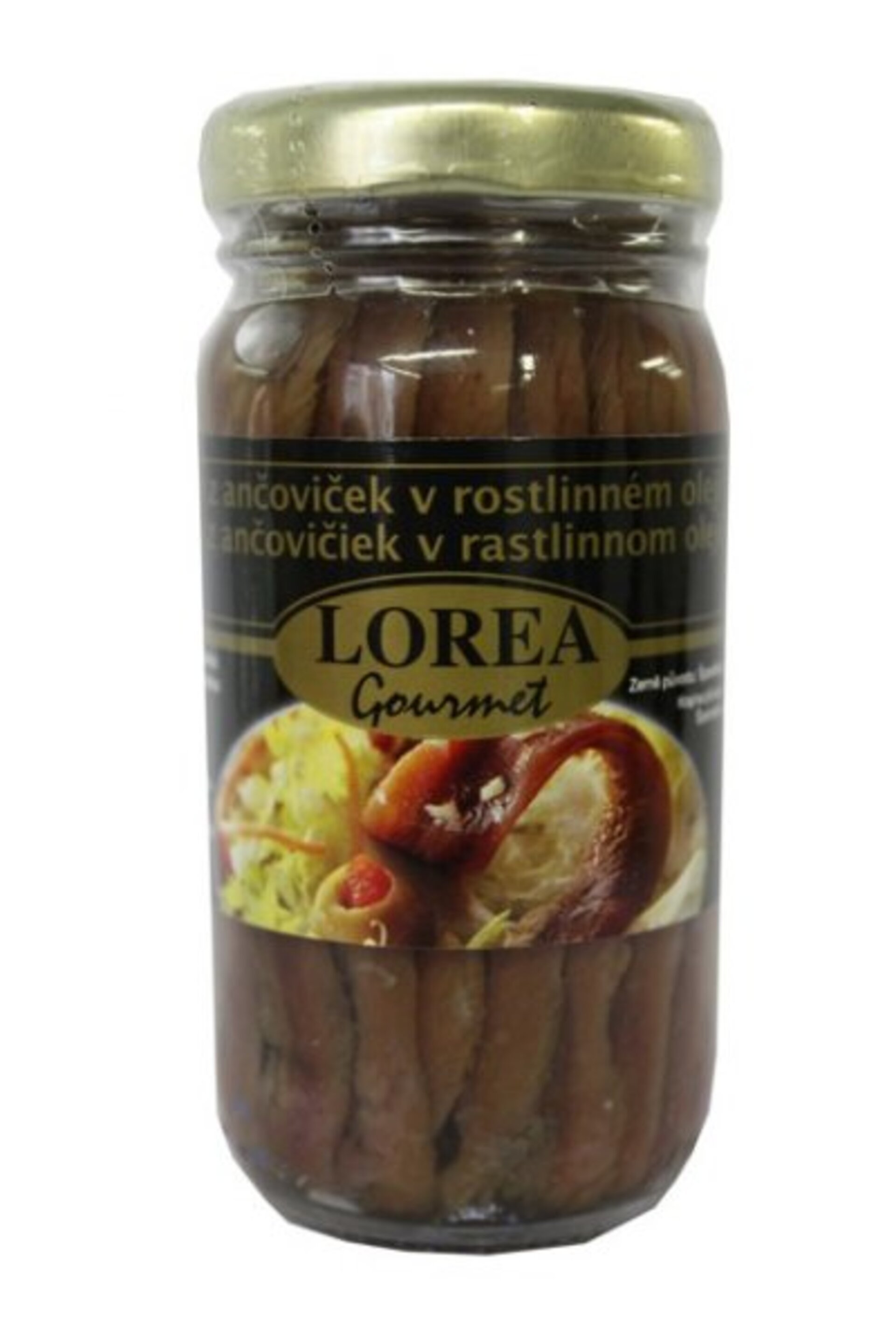 E-shop Lorem Gourmet Filety z ančovičiek v rastlinnom oleji 95 g