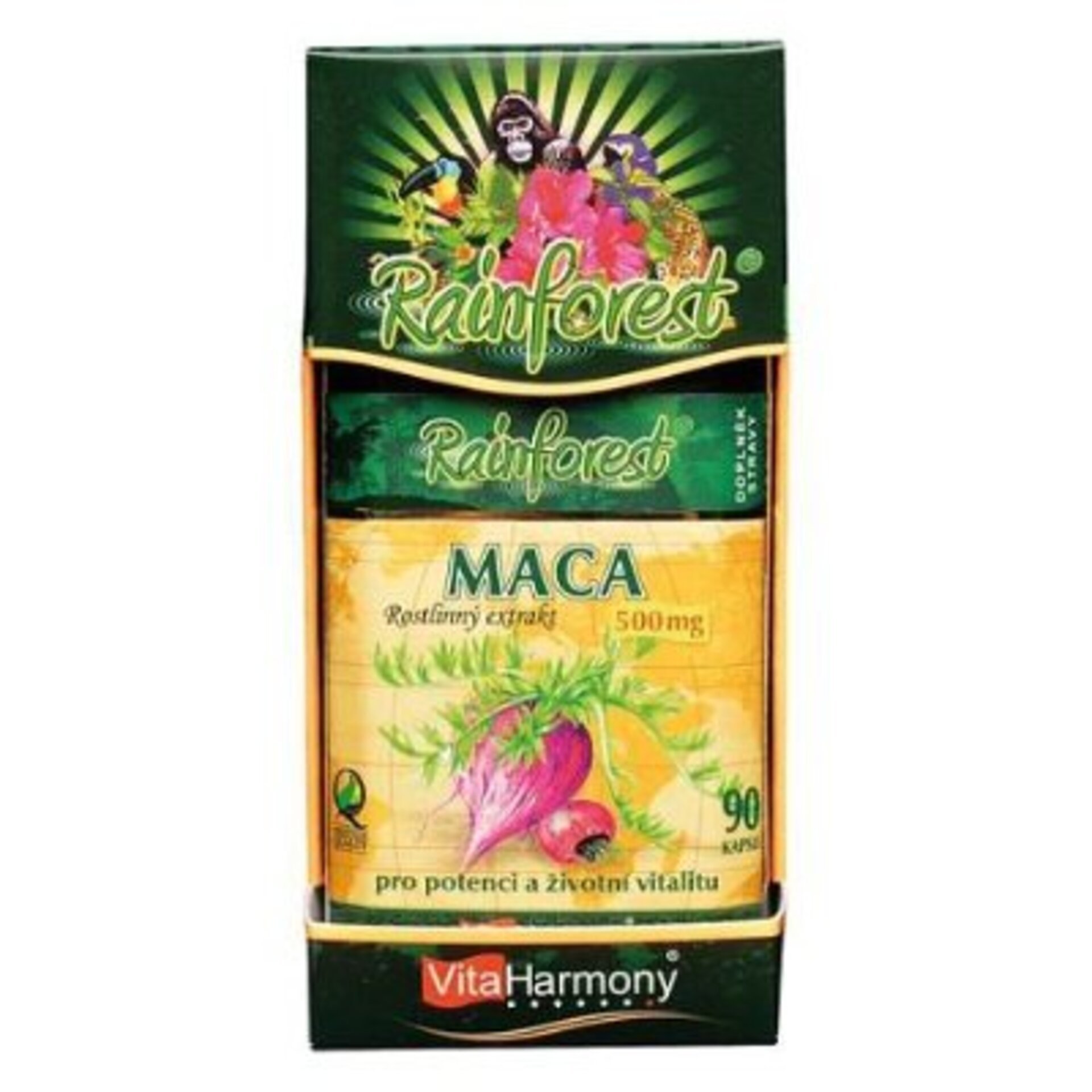 E-shop VitaHarmony Maca 500 mg 90 kapslí