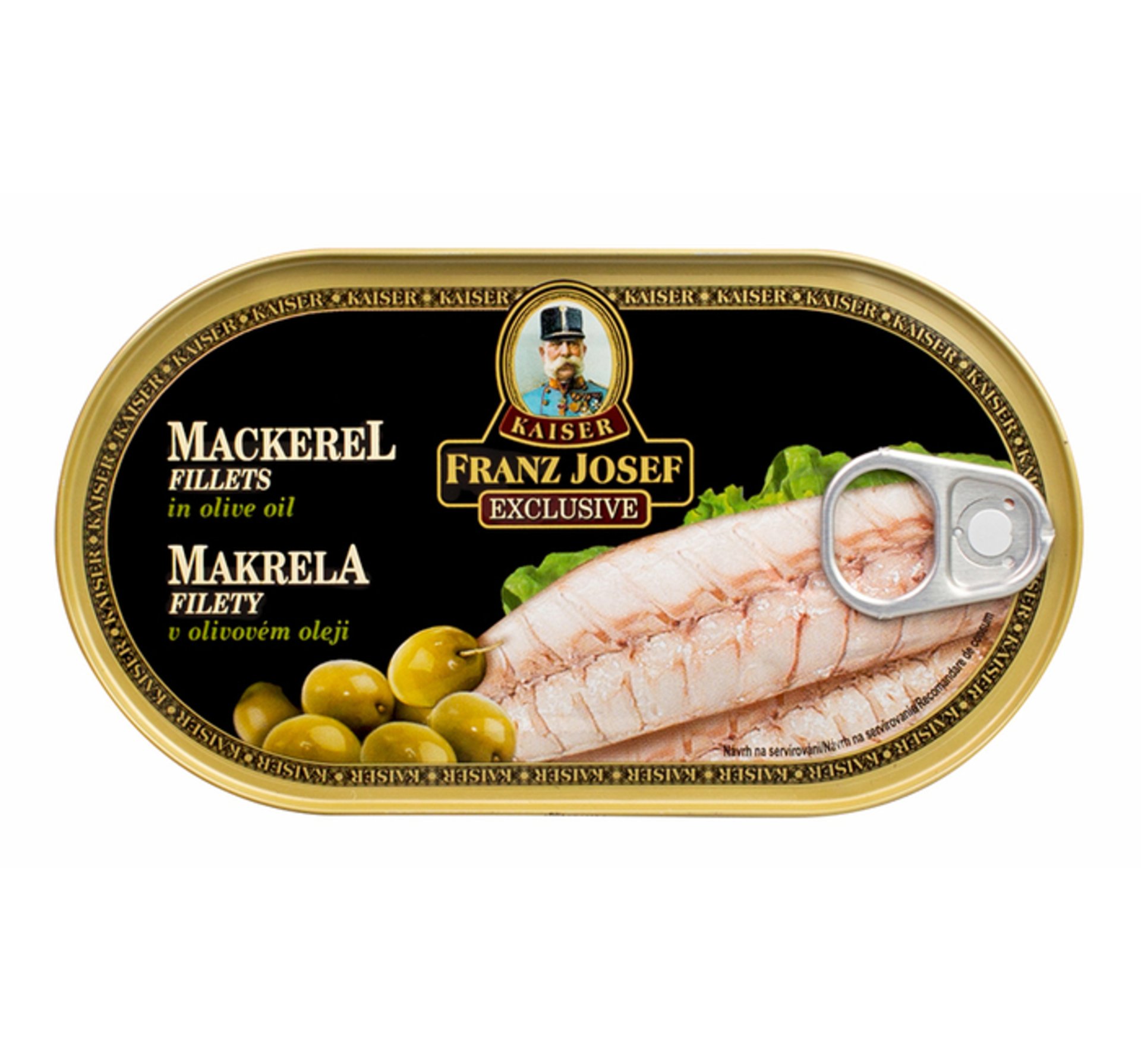 E-shop Franz Josef Kaiser Makrela filety v olivovom oleji 170 g