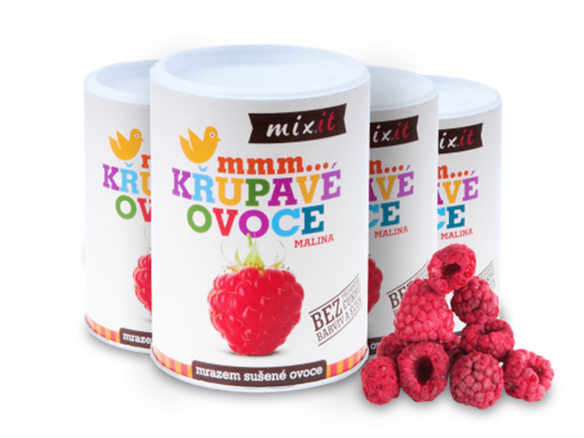 Značka Mixit - Mixit Malina - Chrumkavé ovocia 70 g