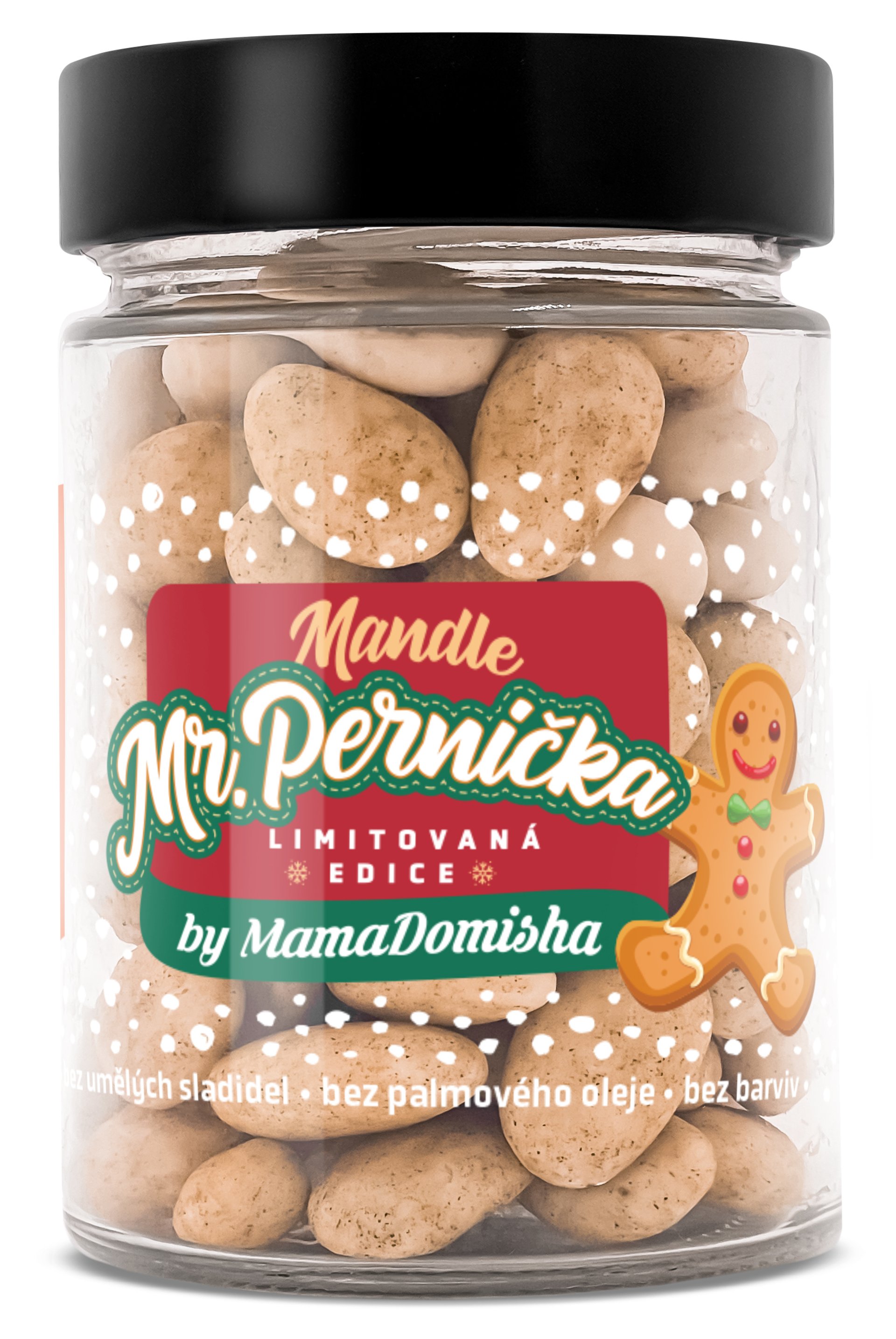 E-shop GRIZLY Mandle Mr. Perníčka by @mamadomisha 200 g