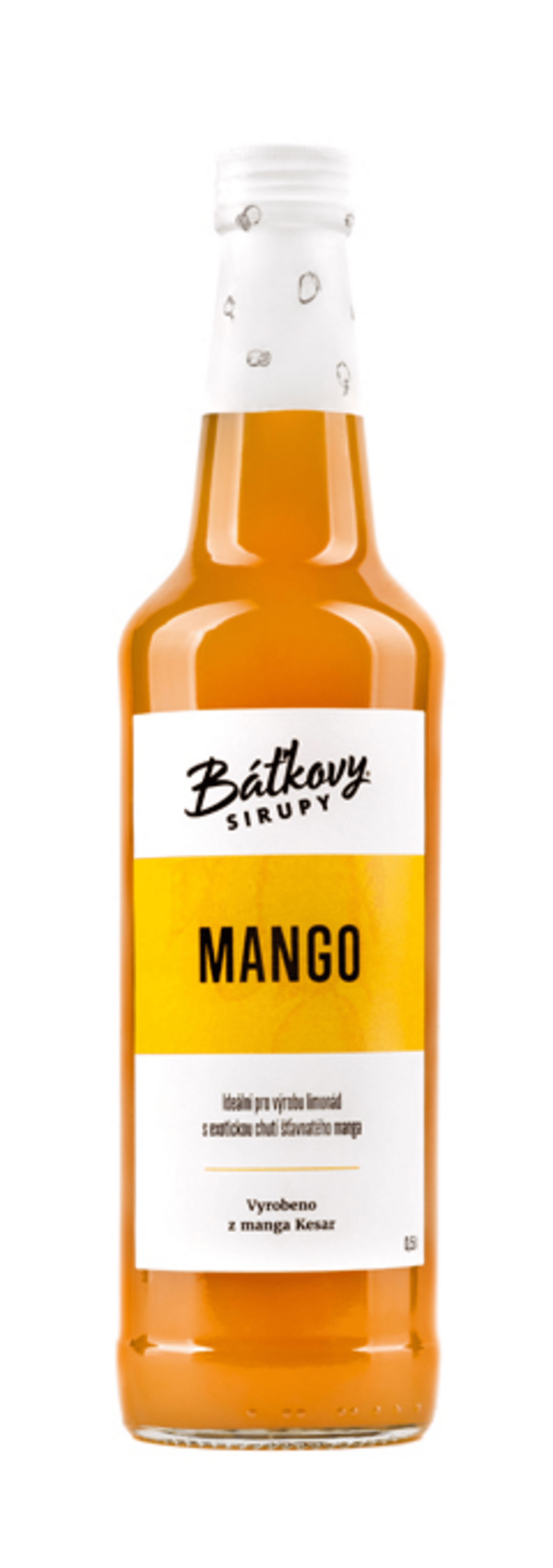 E-shop Báťkové sirupy Mangový sirup 500 ml