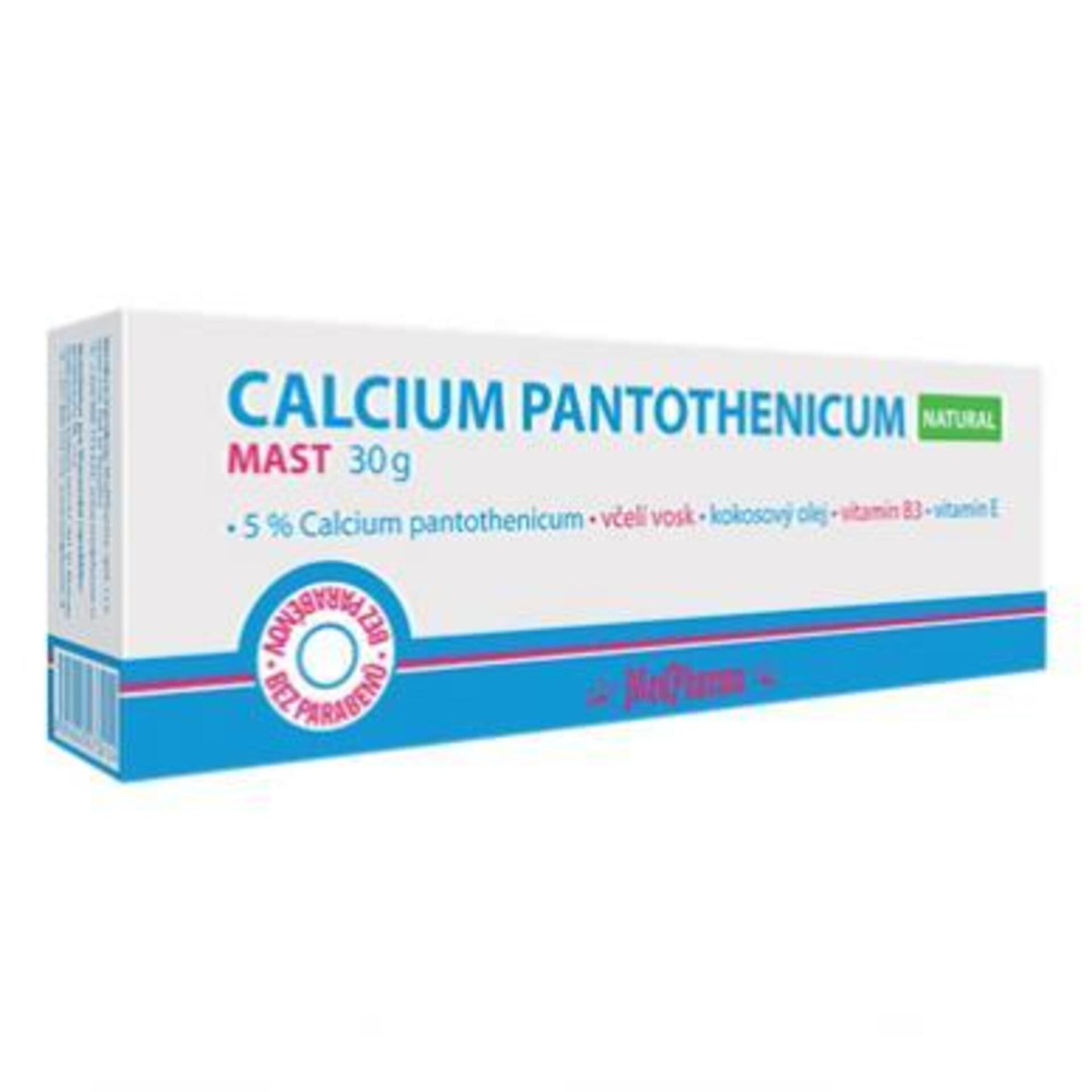 Medpharma  - MedPharma CALCIUM PANTOTHENICUM Natural masť 1x30 g