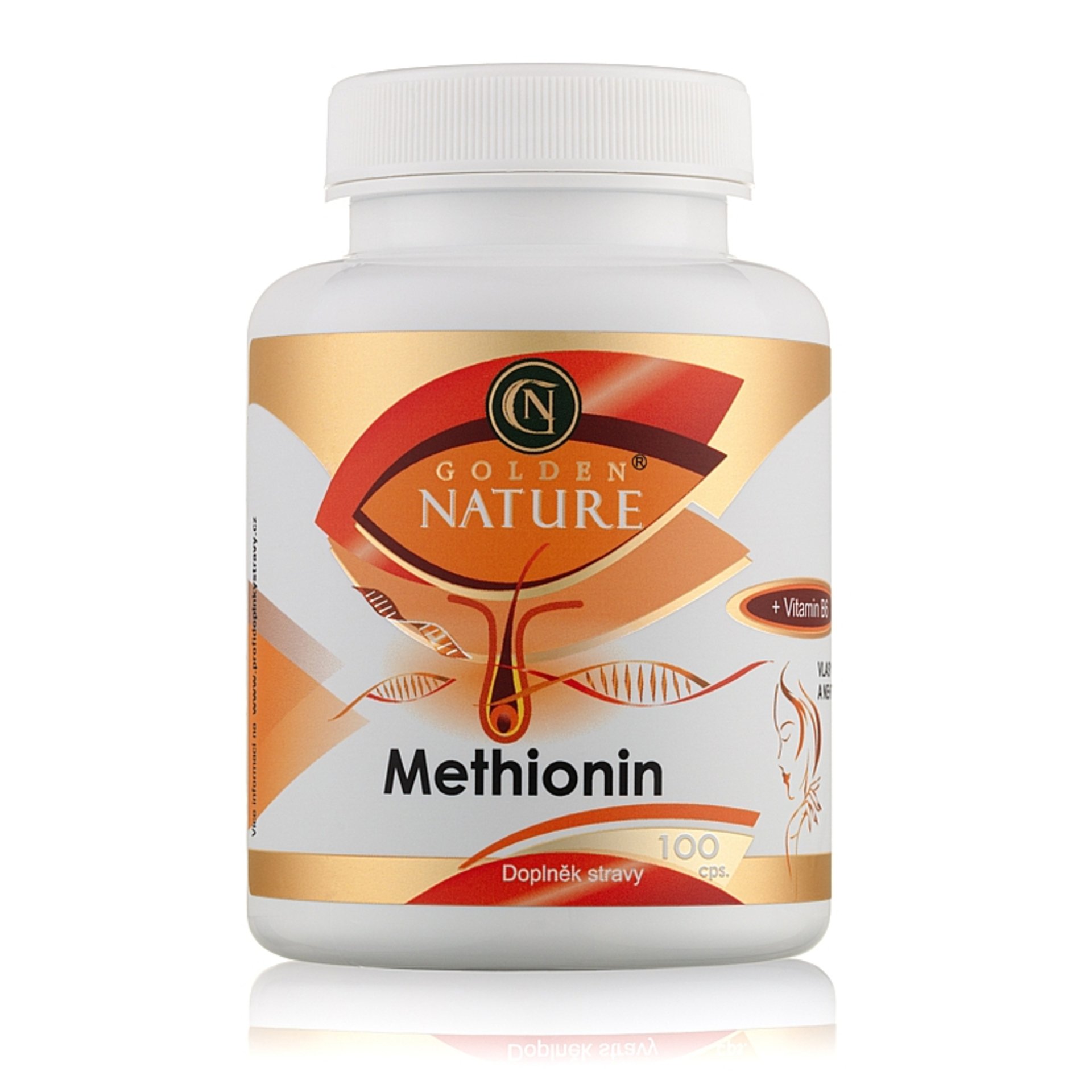 E-shop Golden Nature Methionin+Vitamín B6 100 tabliet