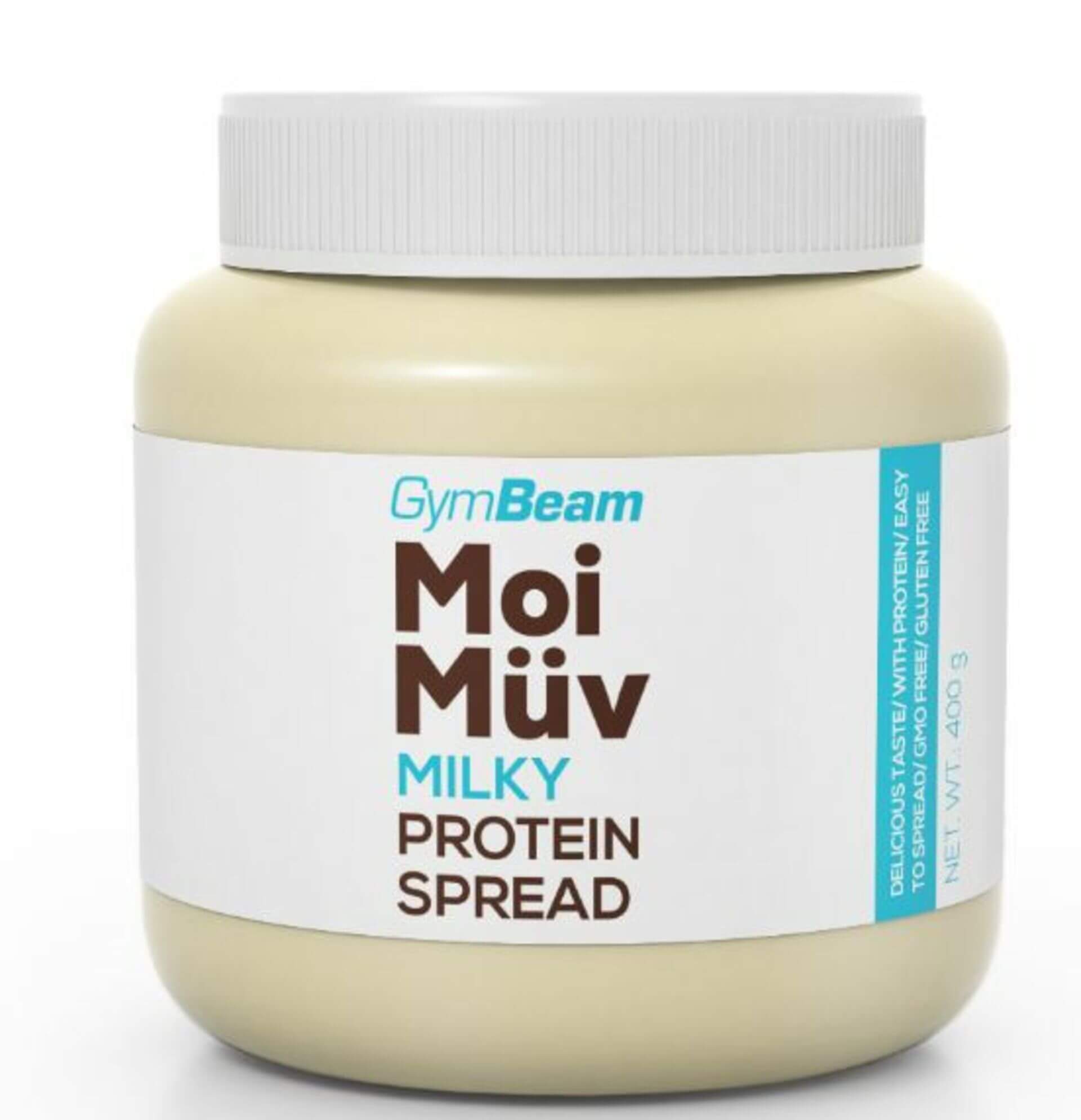 E-shop GymBeam Proteínová nátierka MoiMüv milky 400 g