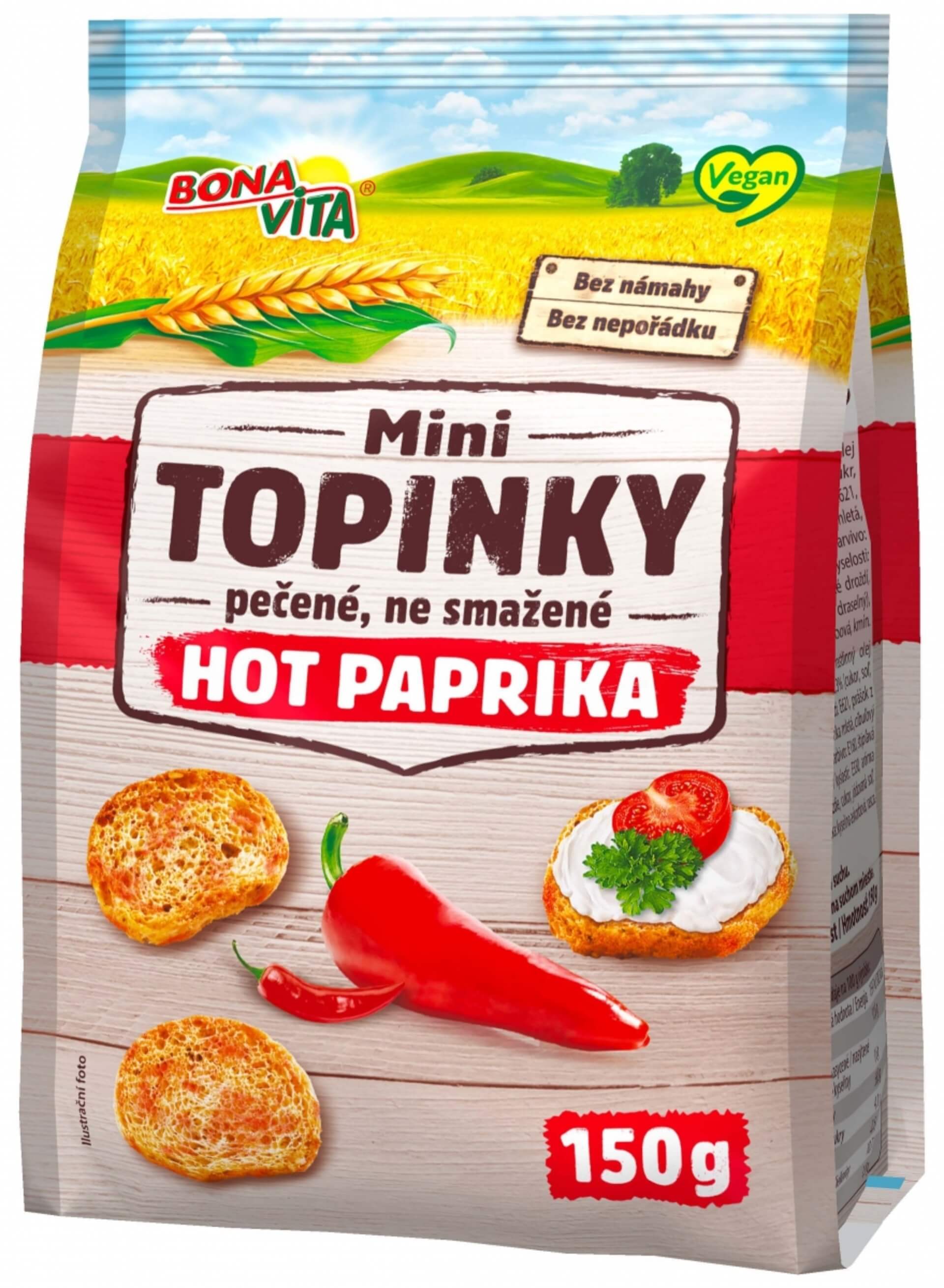 E-shop BonaVita MINI hrianky paprika 150 g