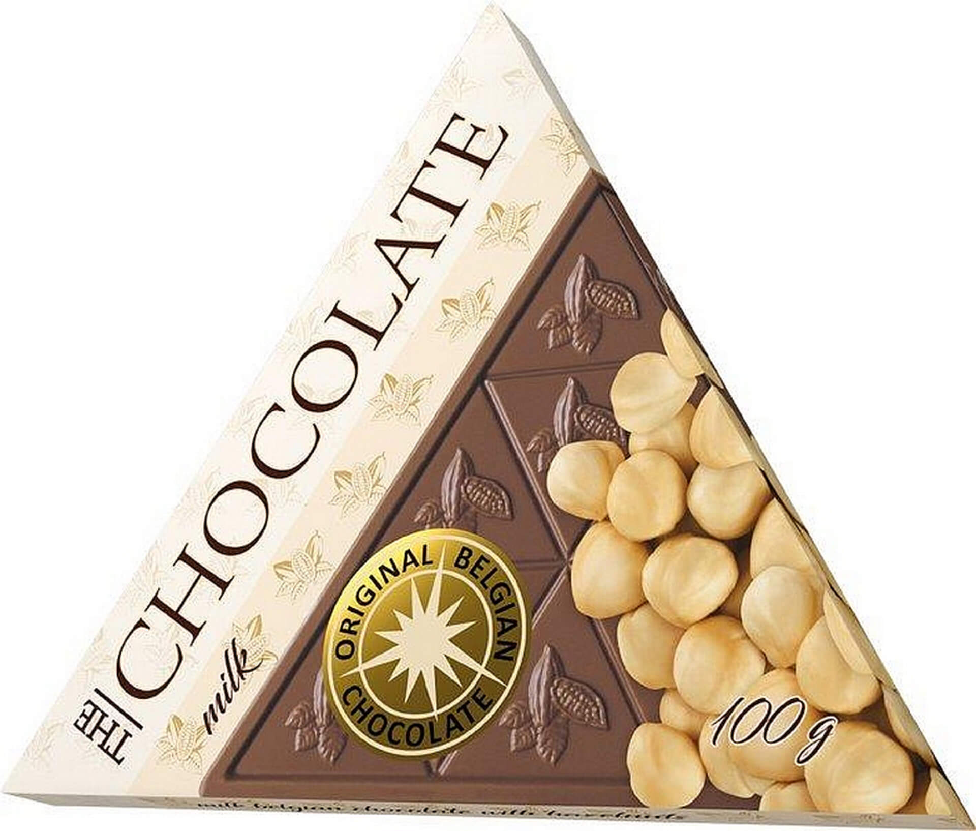 E-shop The Chocolate Mliečna čokoláda s lieskovými orieškami 100 g