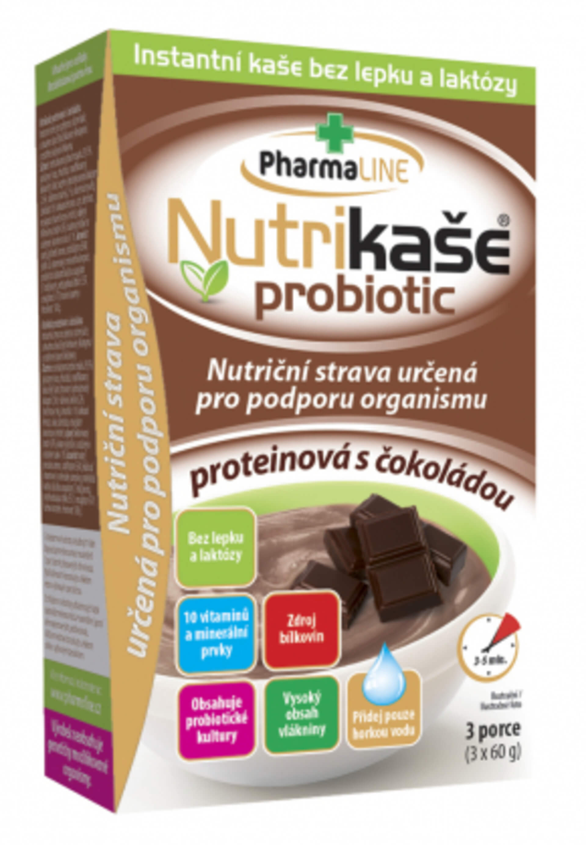 E-shop Mogador Nutrikaša probiotic proteínová s čokoládou 180 g