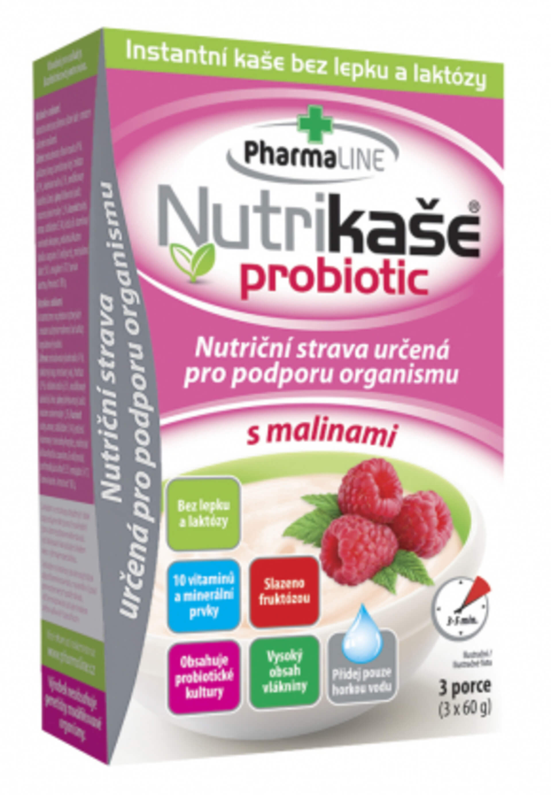 E-shop Mogador Nutrikaša probiotic s malinami 180 g