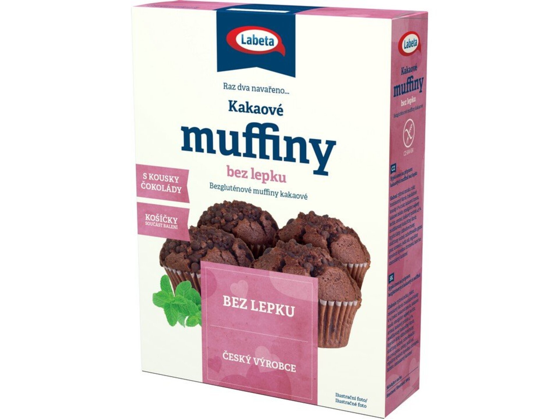 E-shop LABETA Muffiny kakaové bez lepku 300 g