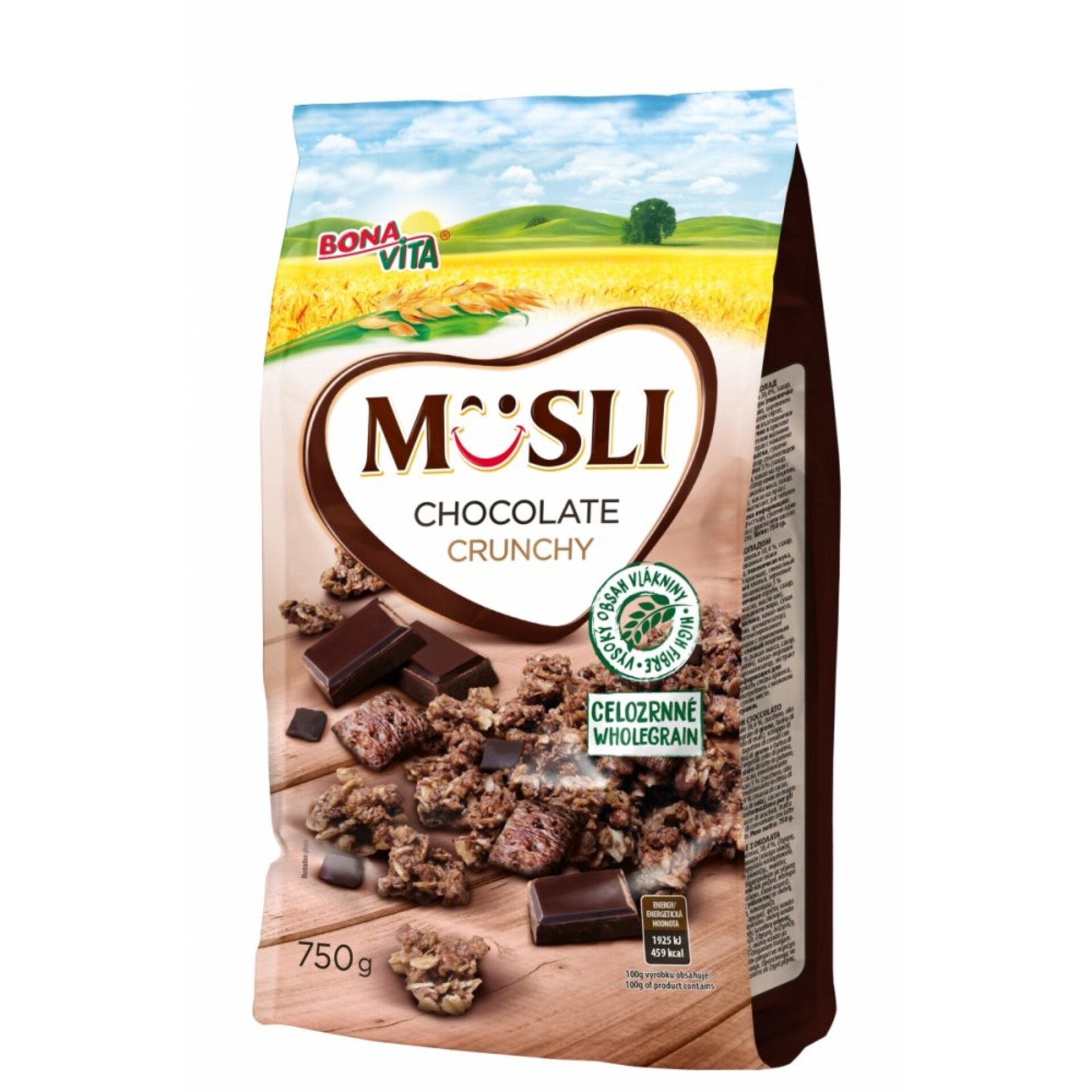 E-shop Bonavita Musli zapekané čokoládové 750 g