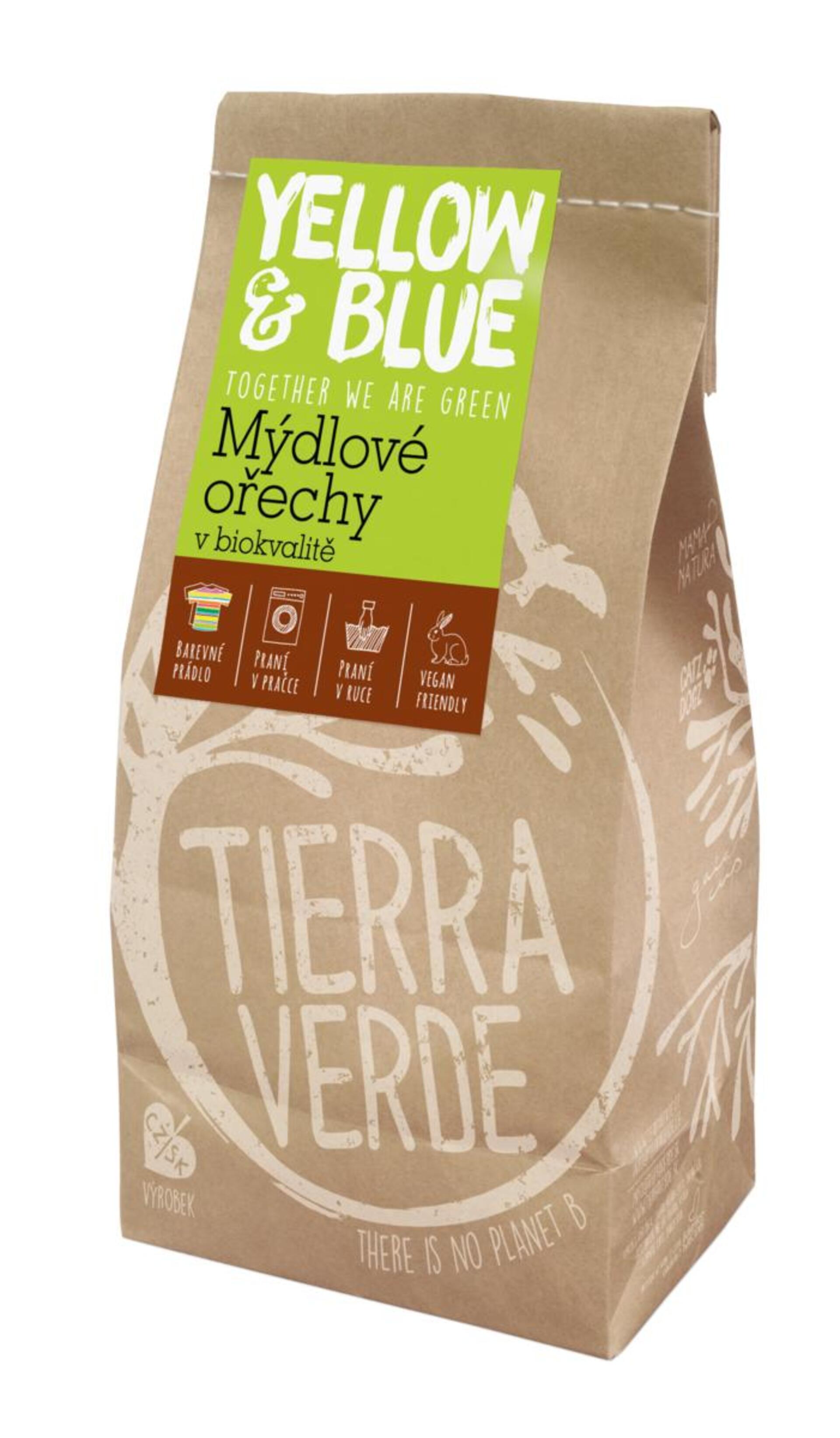 E-shop Tierra Verde Mydlové orechy (papierový sáčok) 500 g