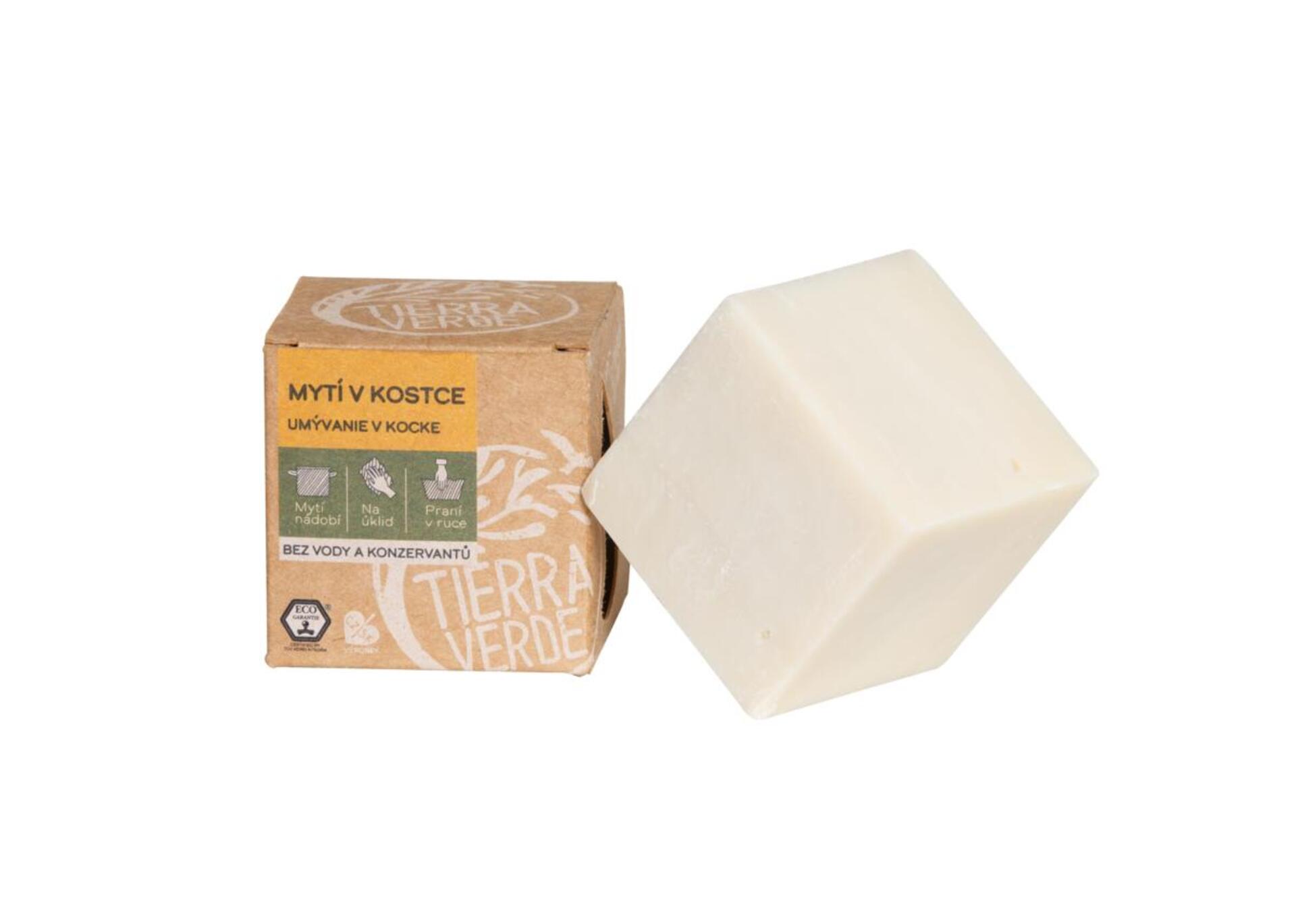 E-shop Tierra Verde Umývanie v kocke s vôňou silice vavrín kubébový 165 g