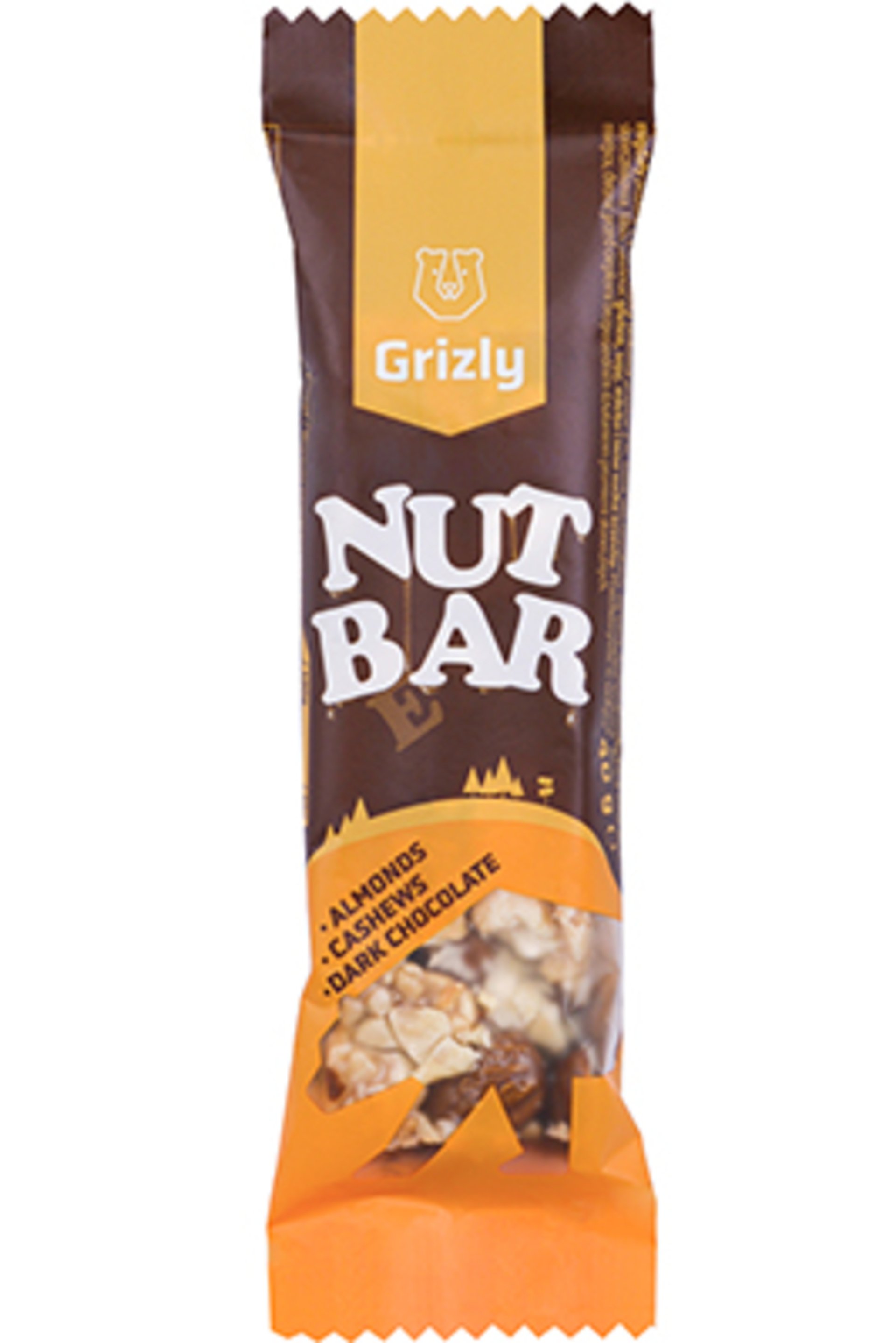 E-shop GRIZLY Nut bar mandle-kešu-horká čokoláda 40 g