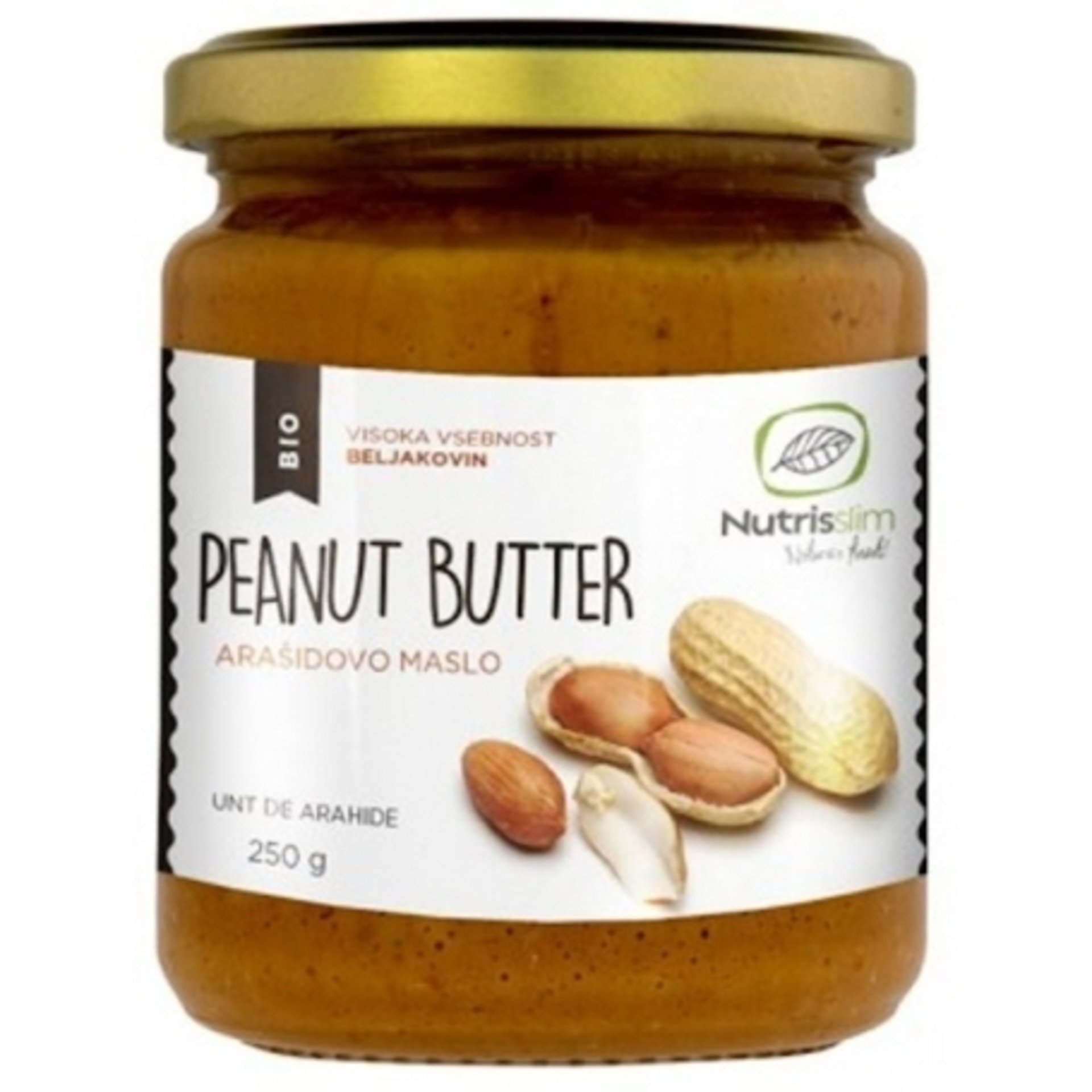 Nutrisslim Peanut Butter Bio 250g