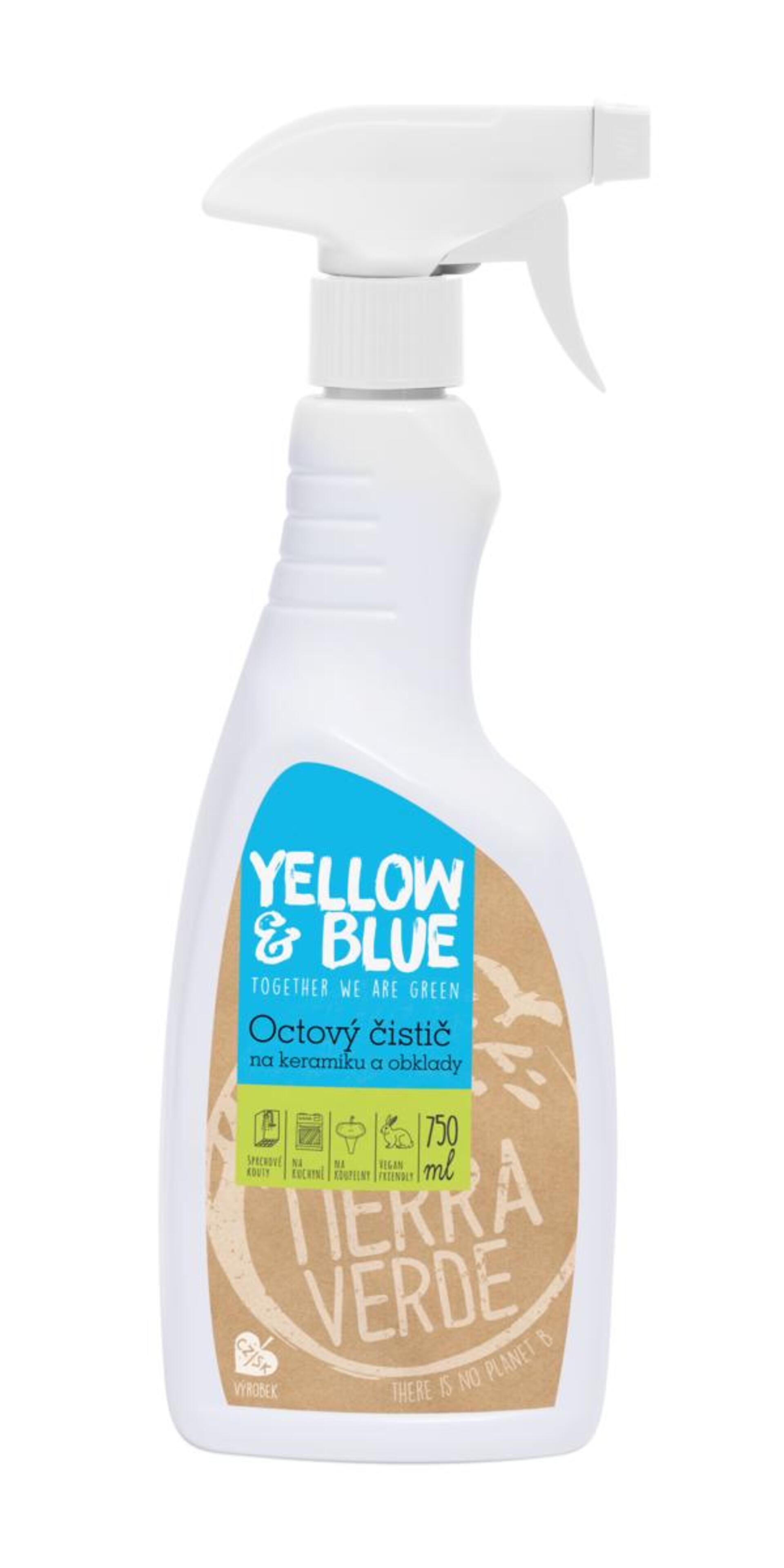 Yellow & Blue Octový čistič (rozprašovač) 750 ml