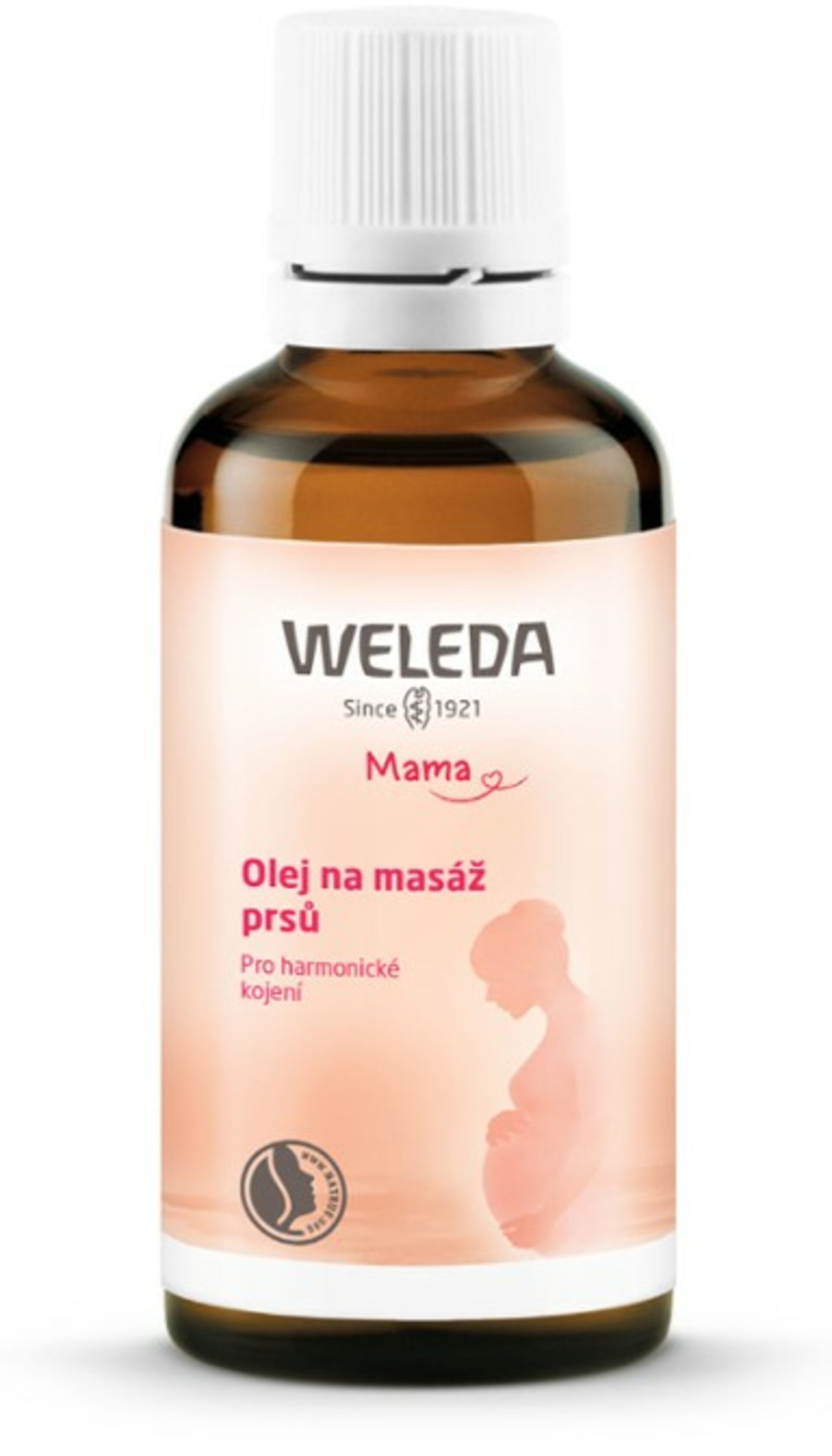 Dojčenské potreby - Weleda Mama Breast Feeding Oil tehotenský ošetrujúci olej na strie 50 ml
