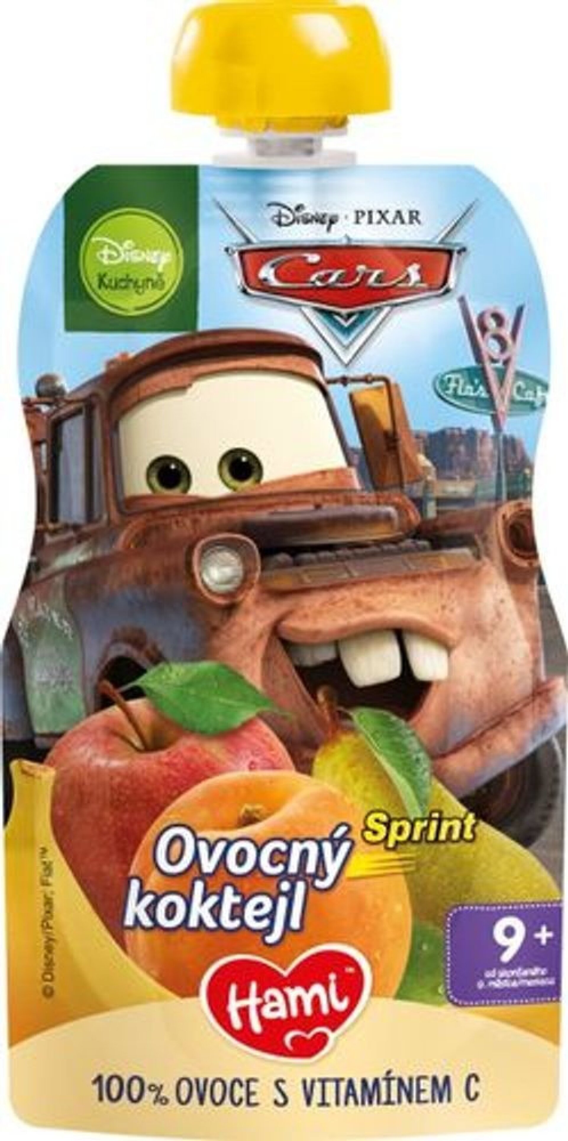 Hami Disney Cars vrecko ovocný koktail 110 g