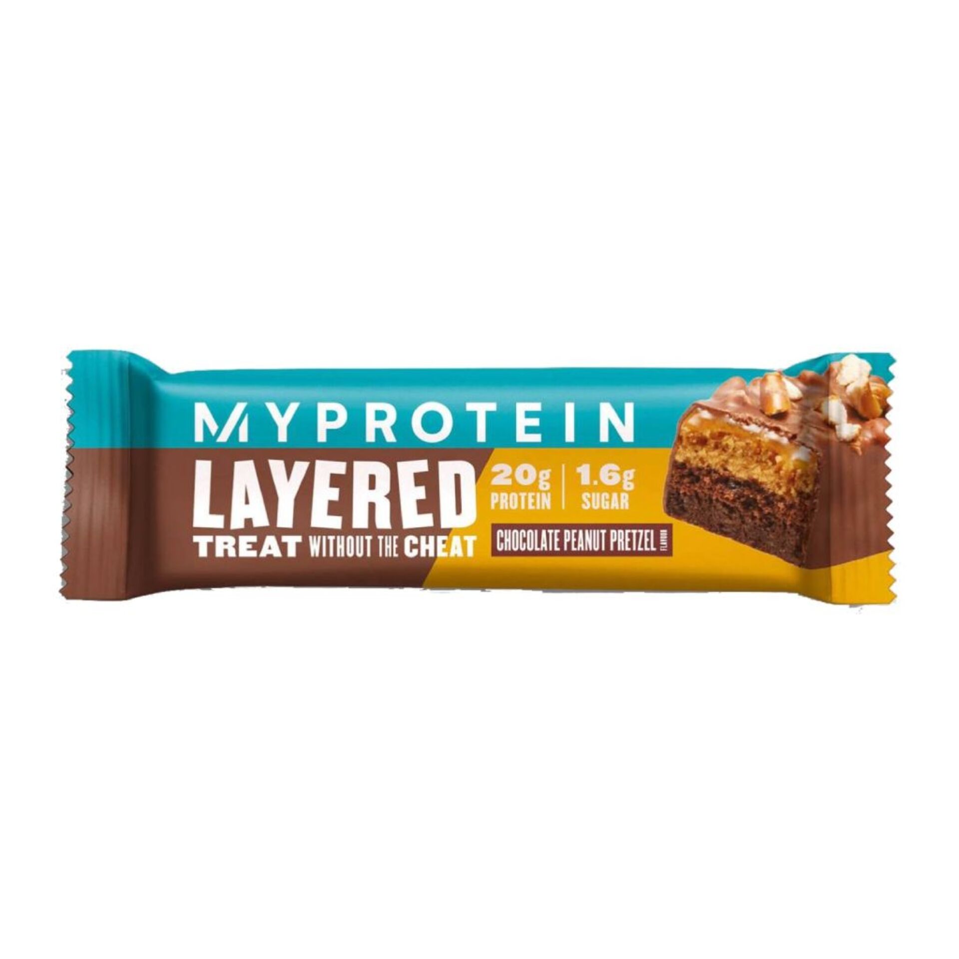 E-shop MyProtein 6 Layer Bar - chocolate peanut pretzel 60 g