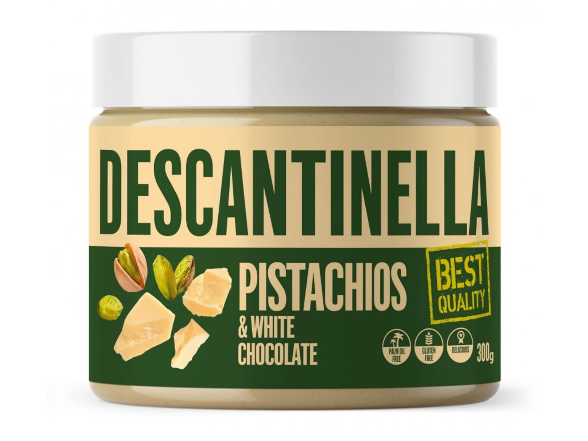 E-shop Descanti Descantinella Orieškový krém pistachios 300 g