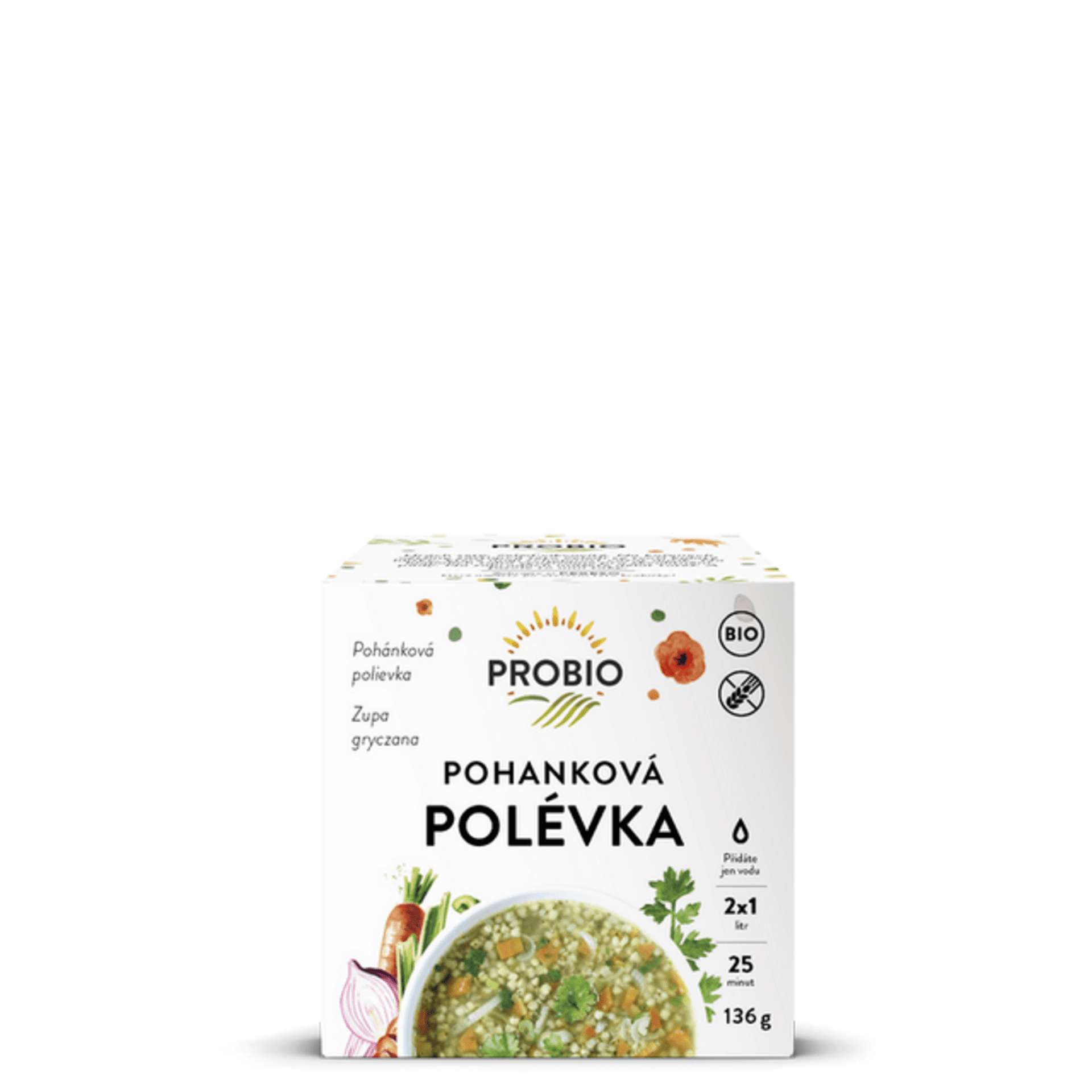 E-shop Probio Polievka pohánková BIO 136 g