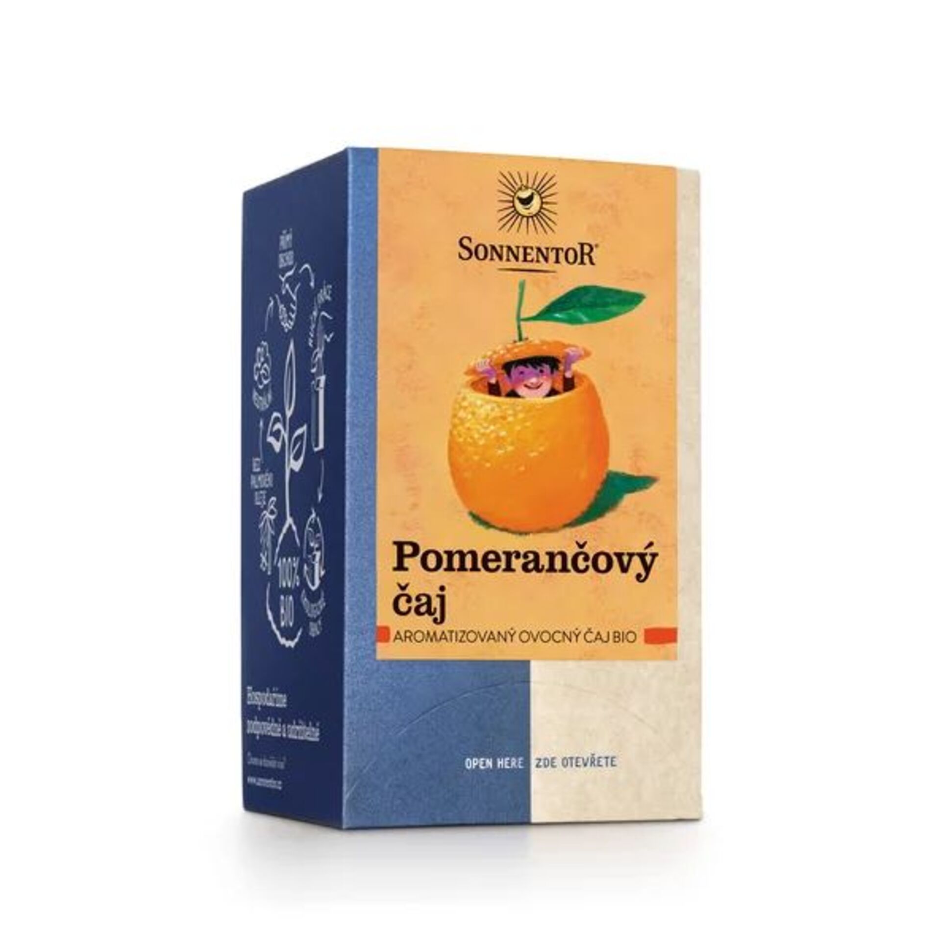E-shop Sonnentor Pomarančový čaj porciovaný BIO 18 sáčkov