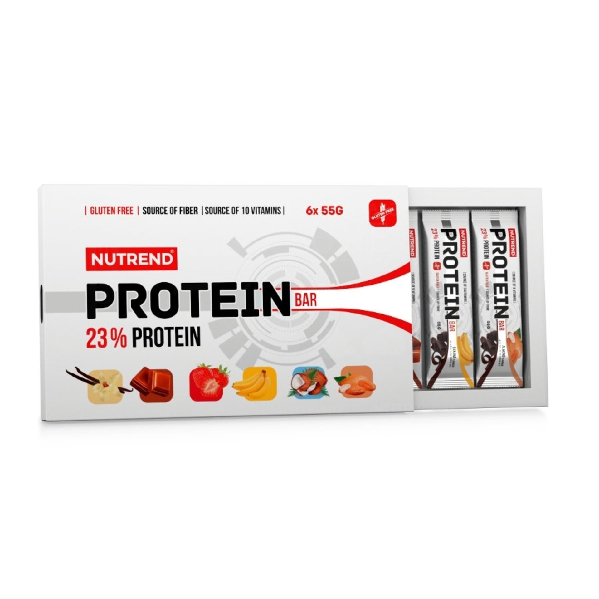 E-shop Nutrend Protein Bar darčekové balenie 6x55 g