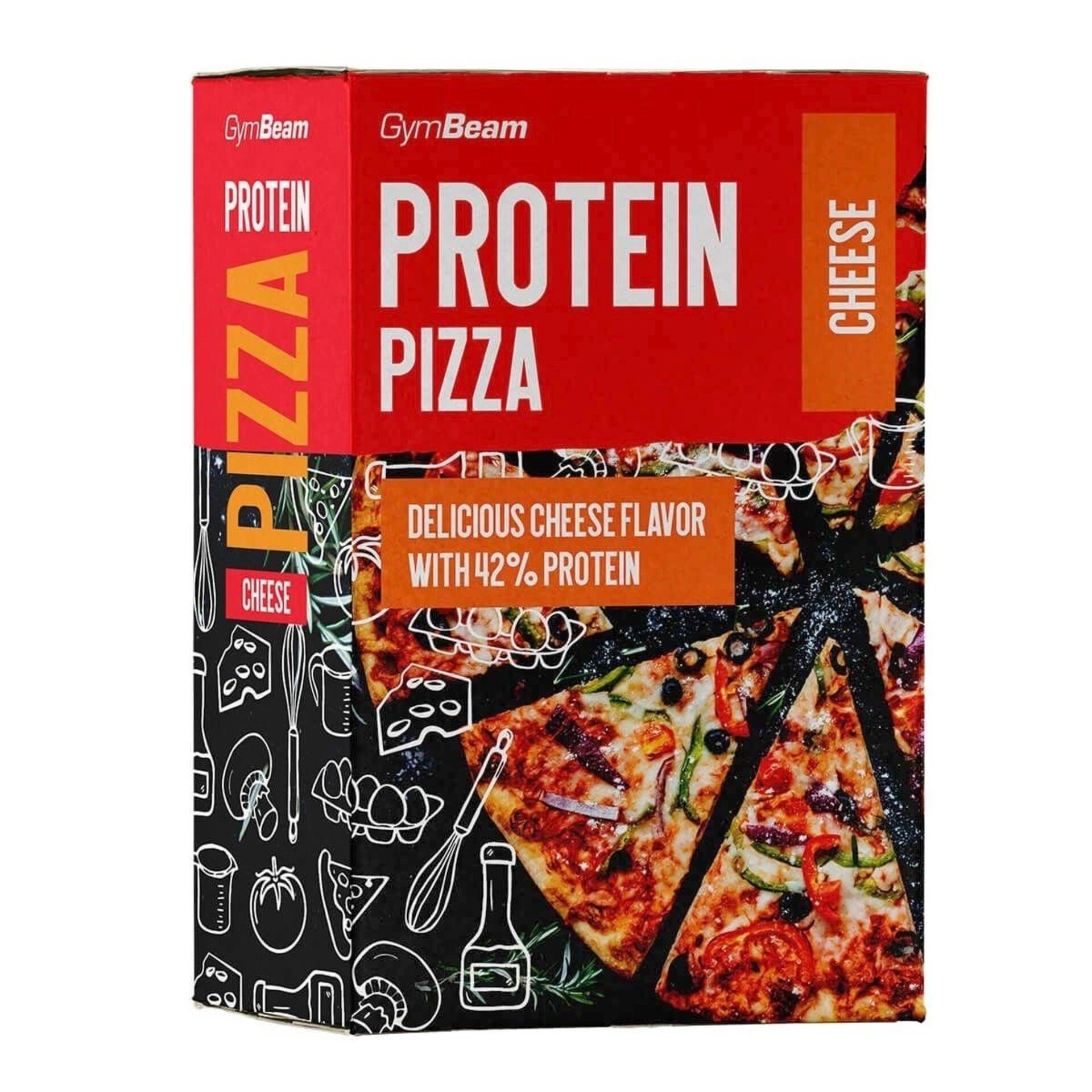 E-shop GymBeam Proteínová Pizza syrová 500 g