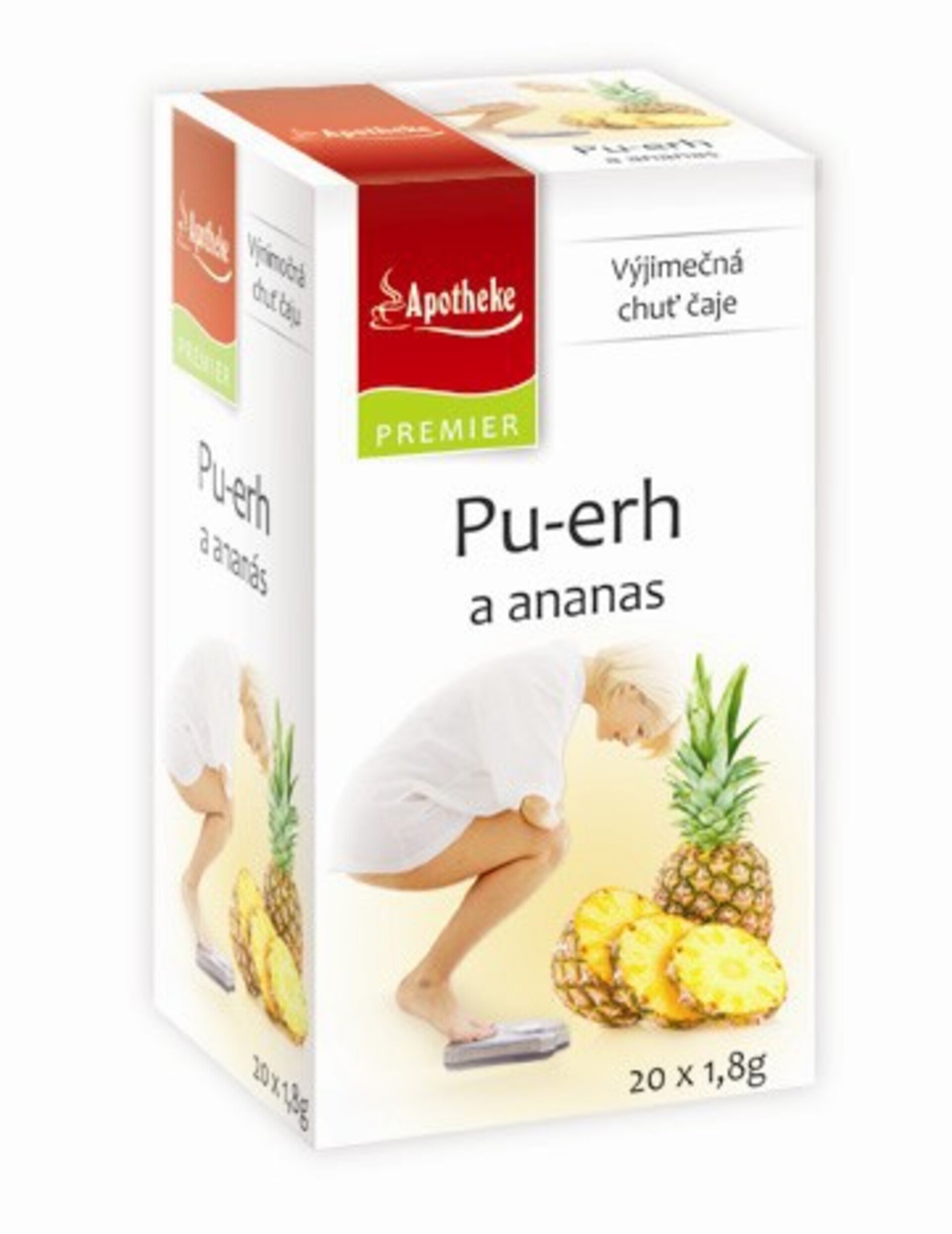 E-shop Apotheke Pu-erh a ananás 20 sáčkov