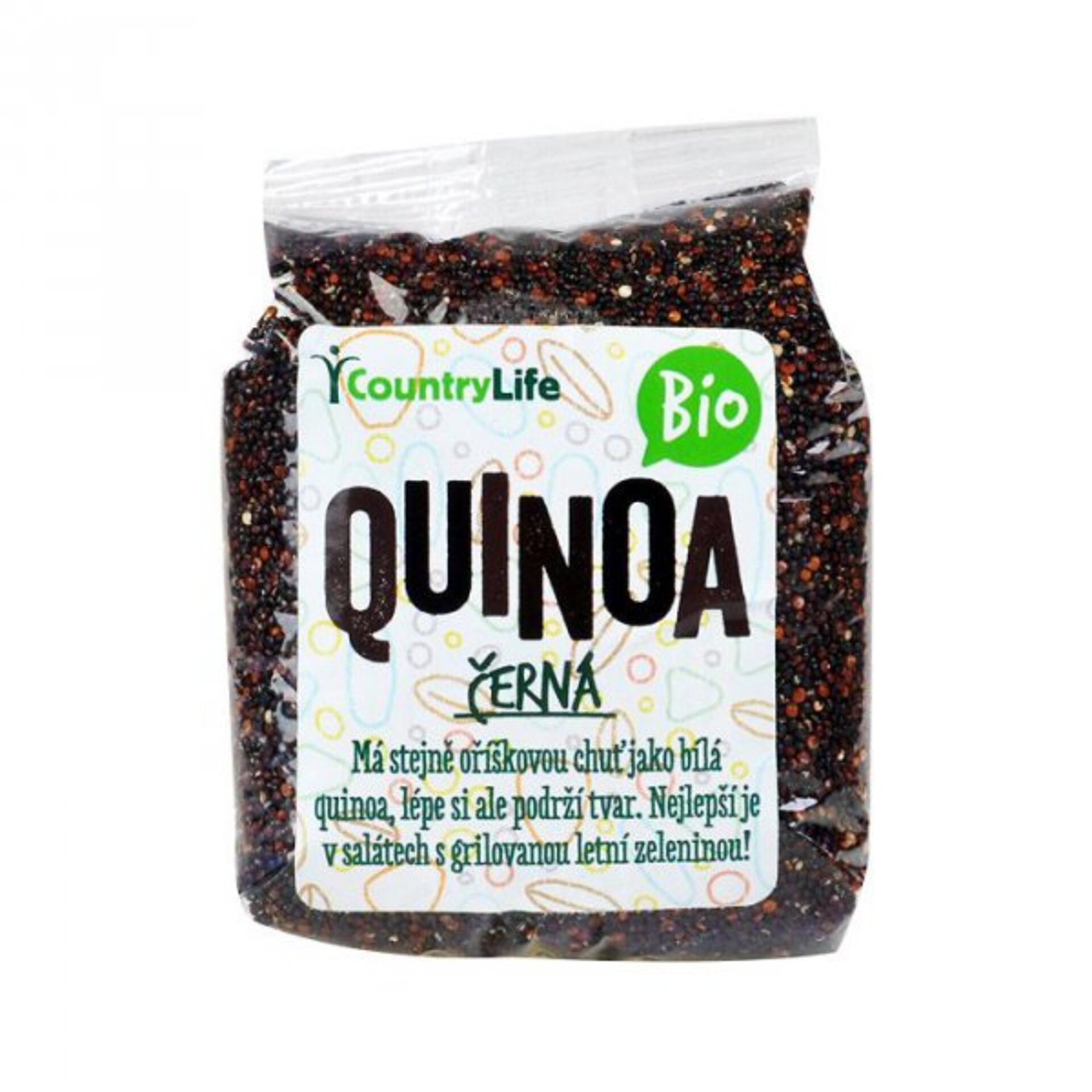 E-shop Country Life Quinoa čierna BIO 250 g