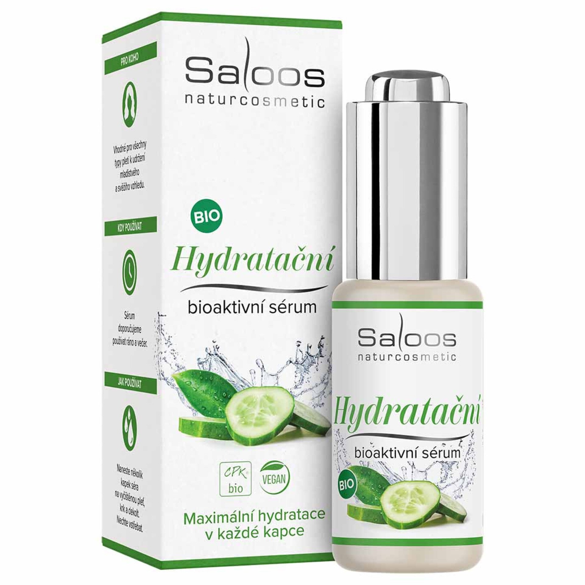 E-shop Saloos Hydratačné bioaktívne sérum BIO 20 ml