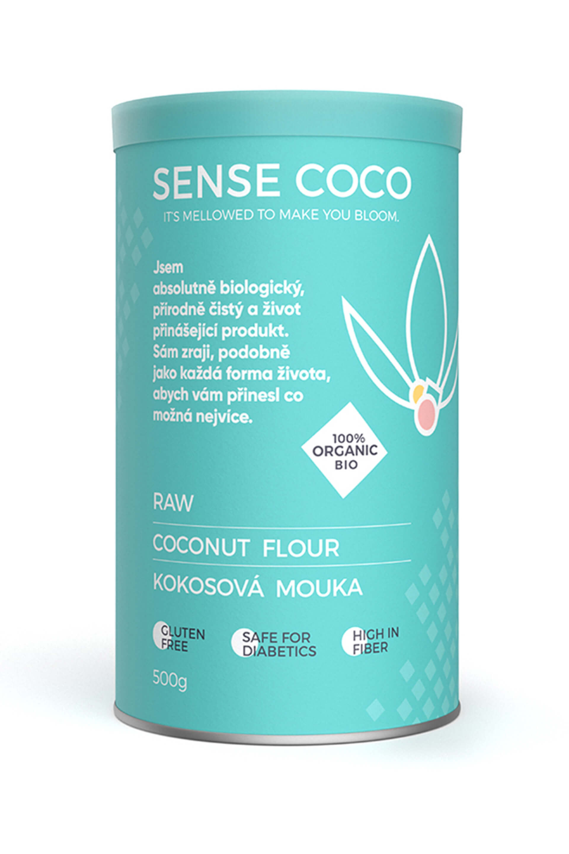 E-shop Sense Coco Raw Bio kokosová múka 500 g