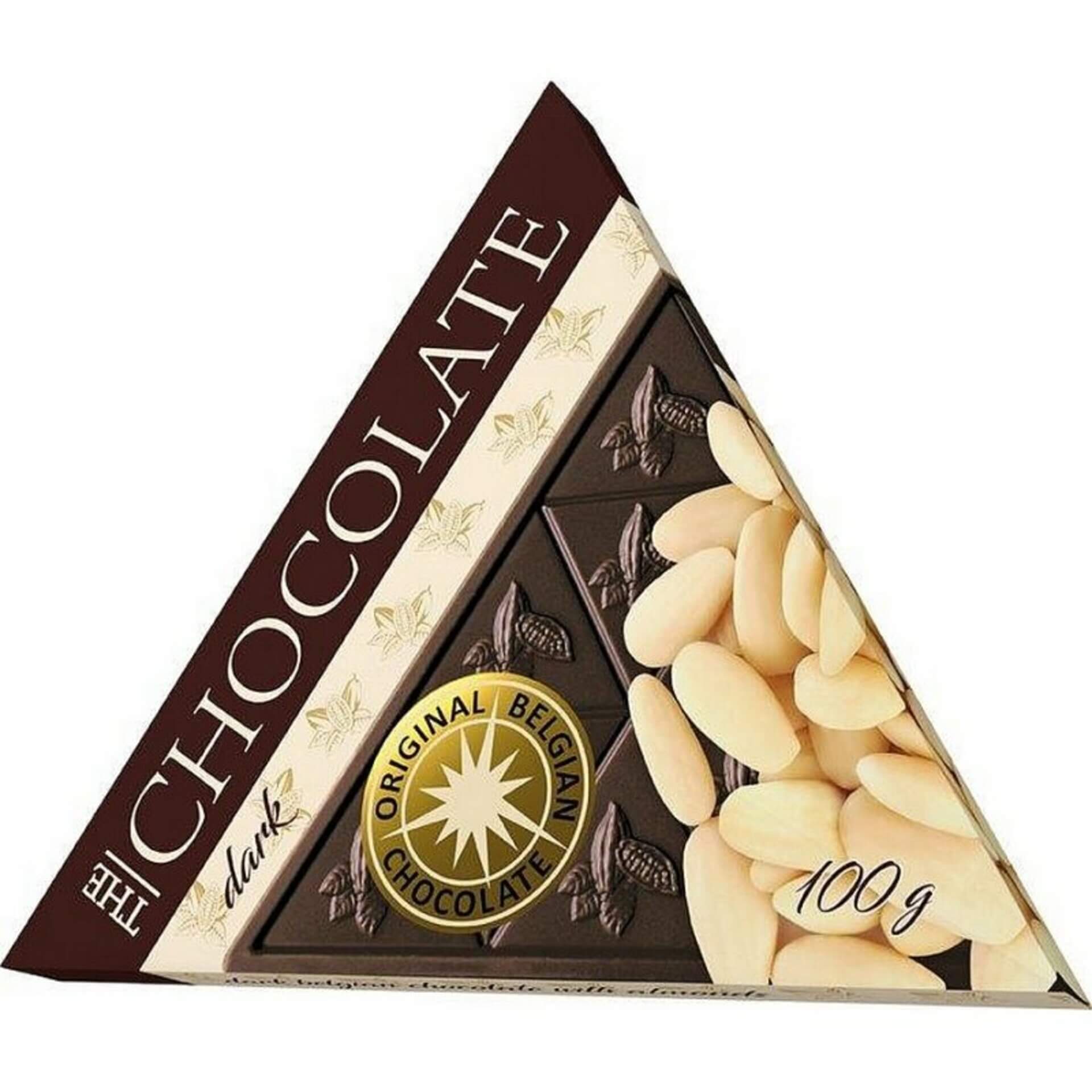 The Chocolate Horká čokoláda s mandľami 100 g