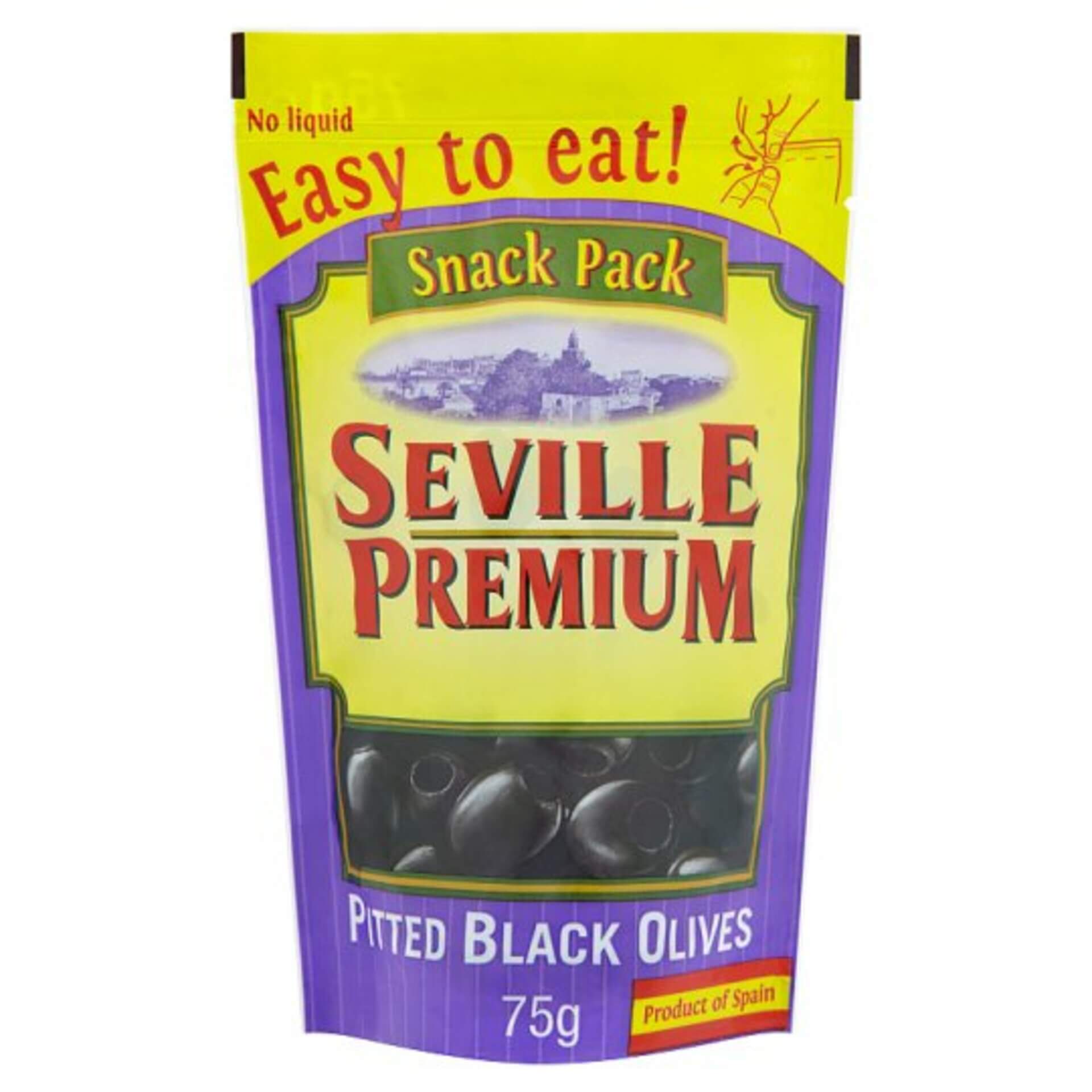 E-shop Seville premium Čierne olivy bez kôstky 75 g