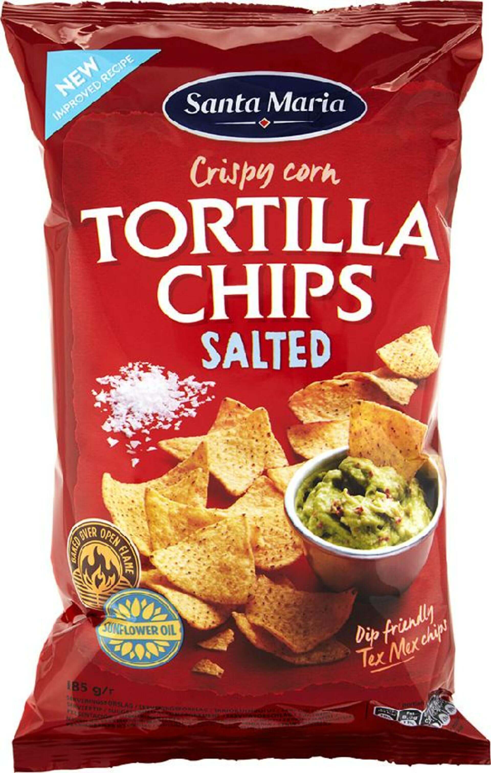 E-shop Santa Maria Tortilla chips solené 185 g