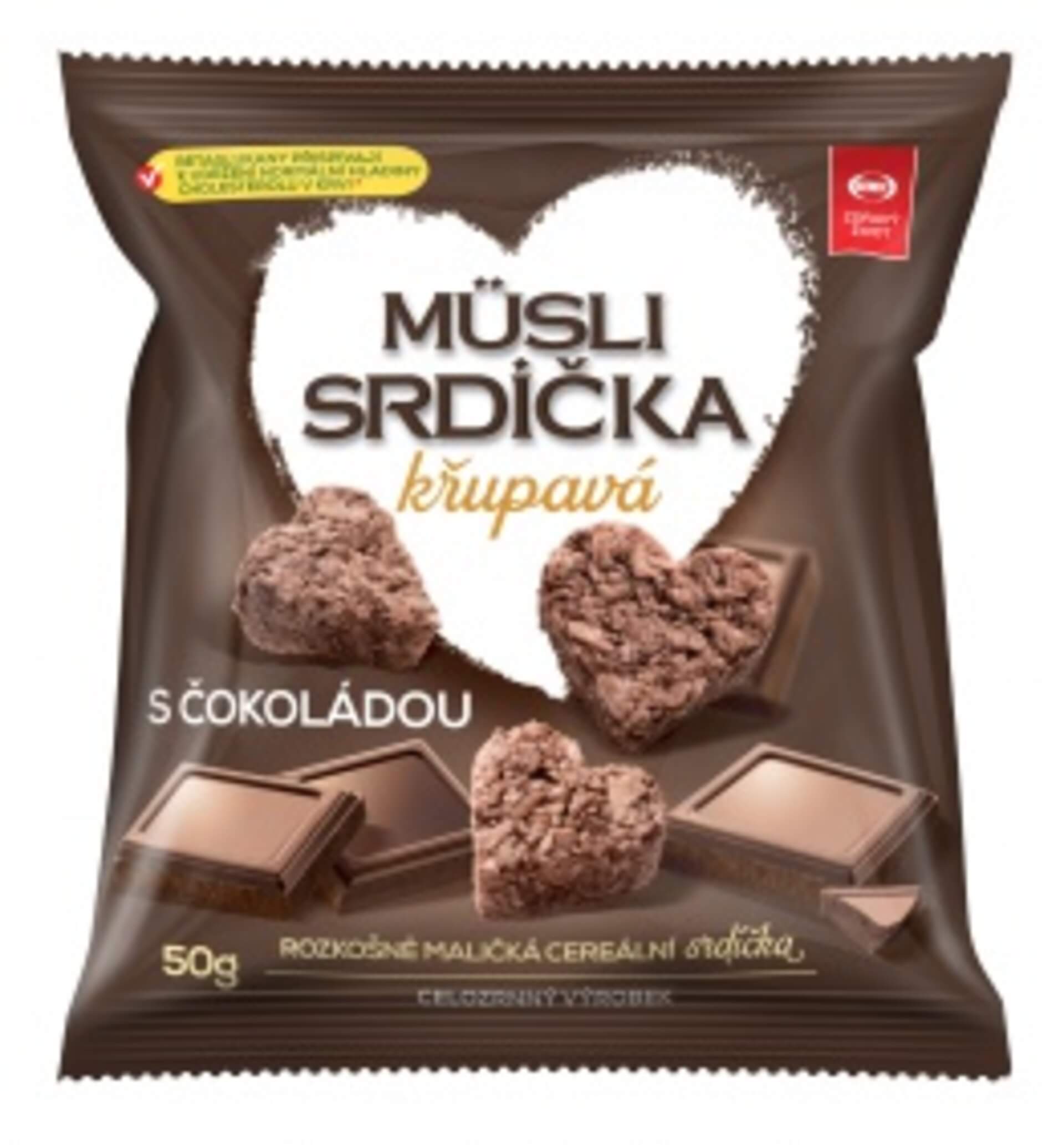 E-shop Semix Müsli srdiečka s čokoládou 50 g