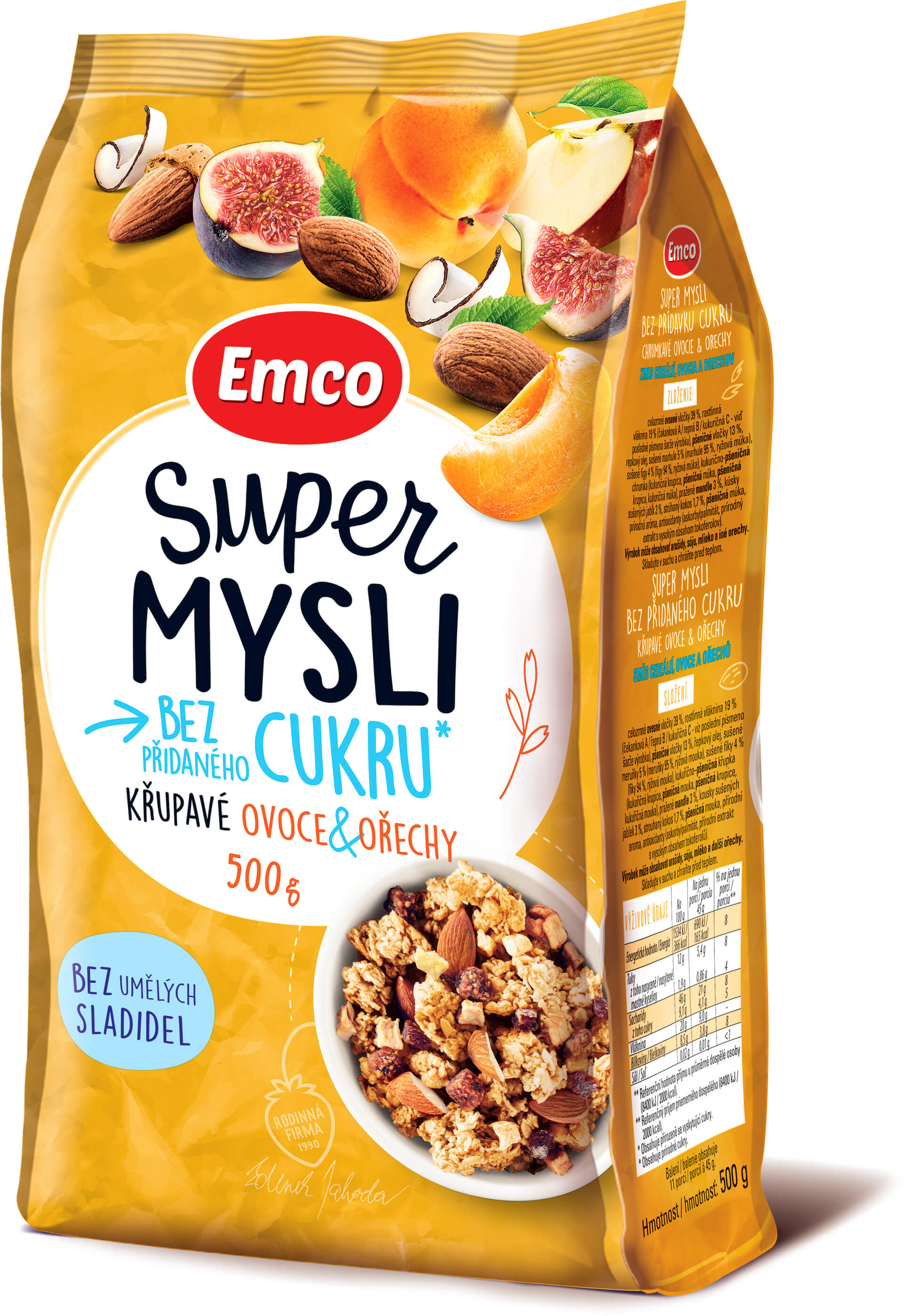 E-shop Emco Super mysle ovocie a orechy 500 g