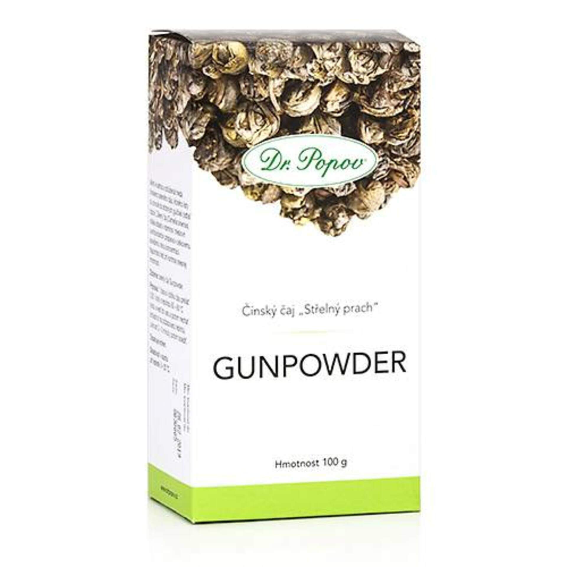 E-shop Dr. Popov Zelený čaj Gunpowder 100 g