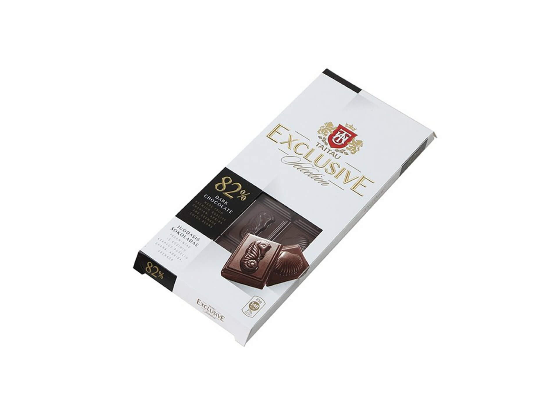 E-shop Taitau Exclusive Selection Horká čokoláda 82% 100 g