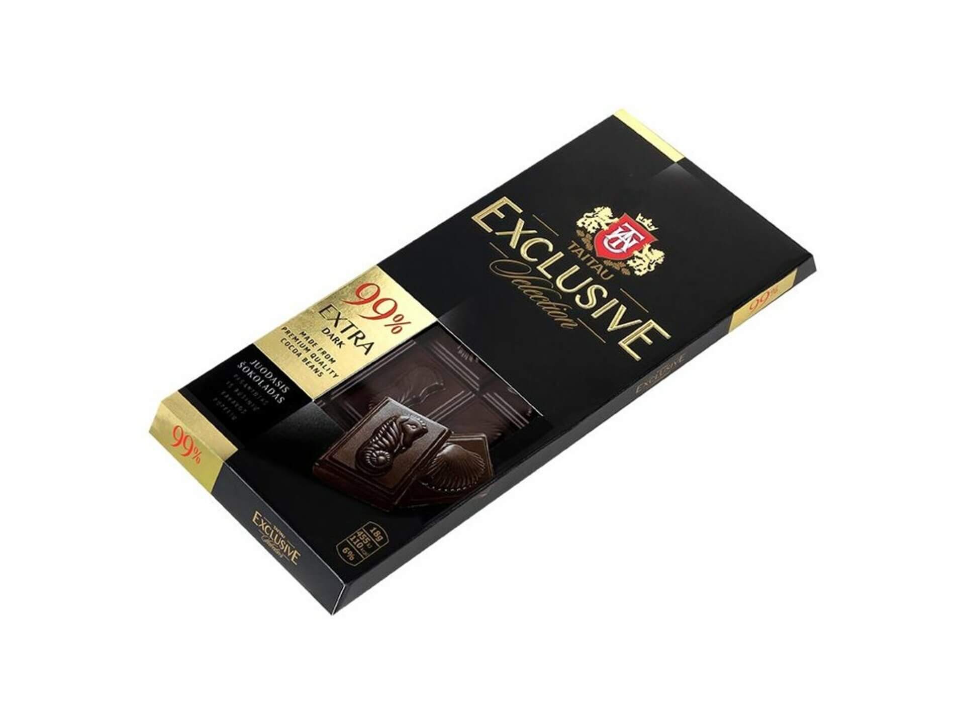 Taitau Exclusive Selection Horká čokoláda 99% 90 g