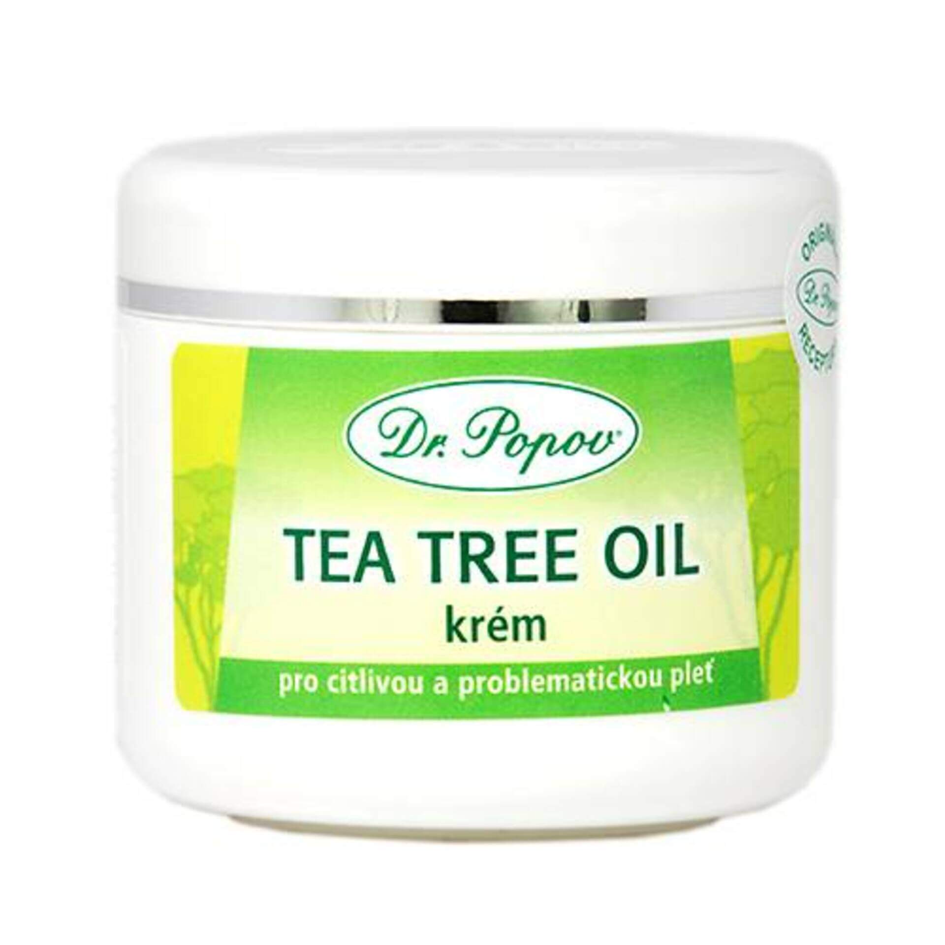 E-shop Dr. Popov Tea Tree Oil krém 50 ml