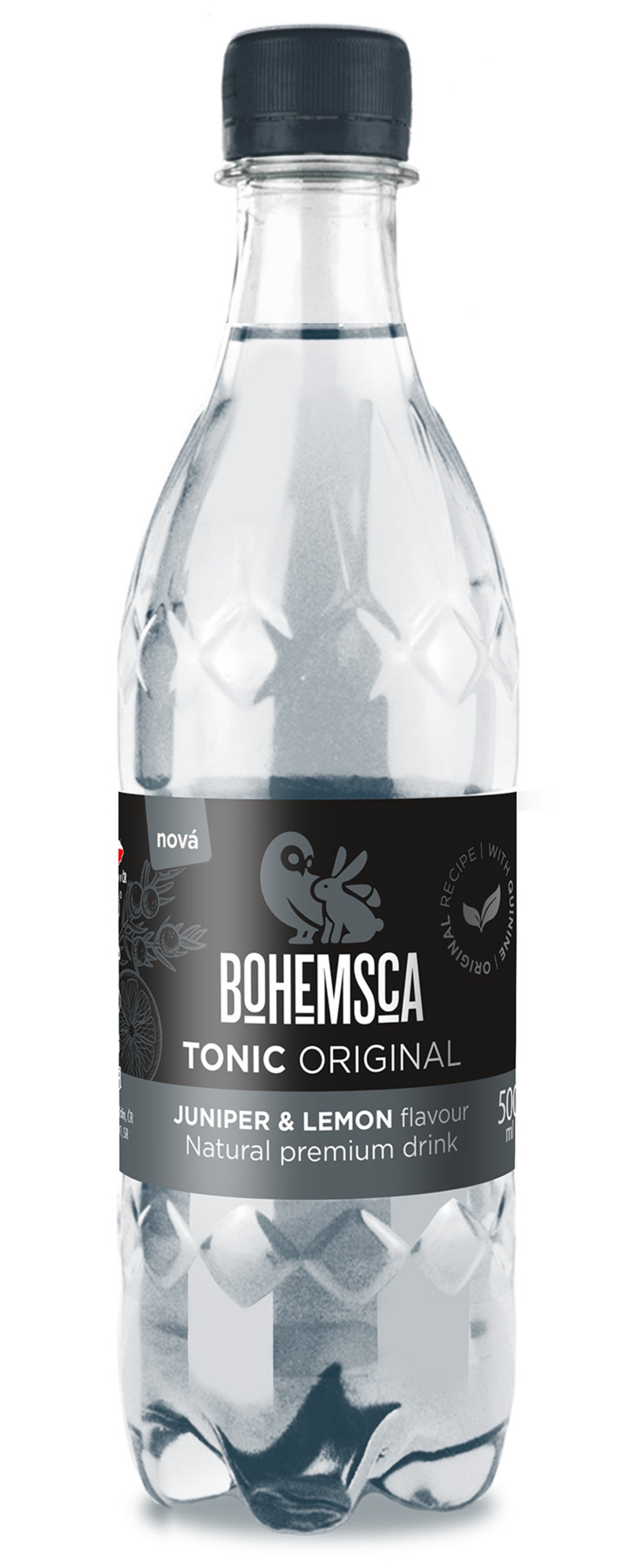E-shop Bohemsca Tonic water original borievka a citrón 500 ml