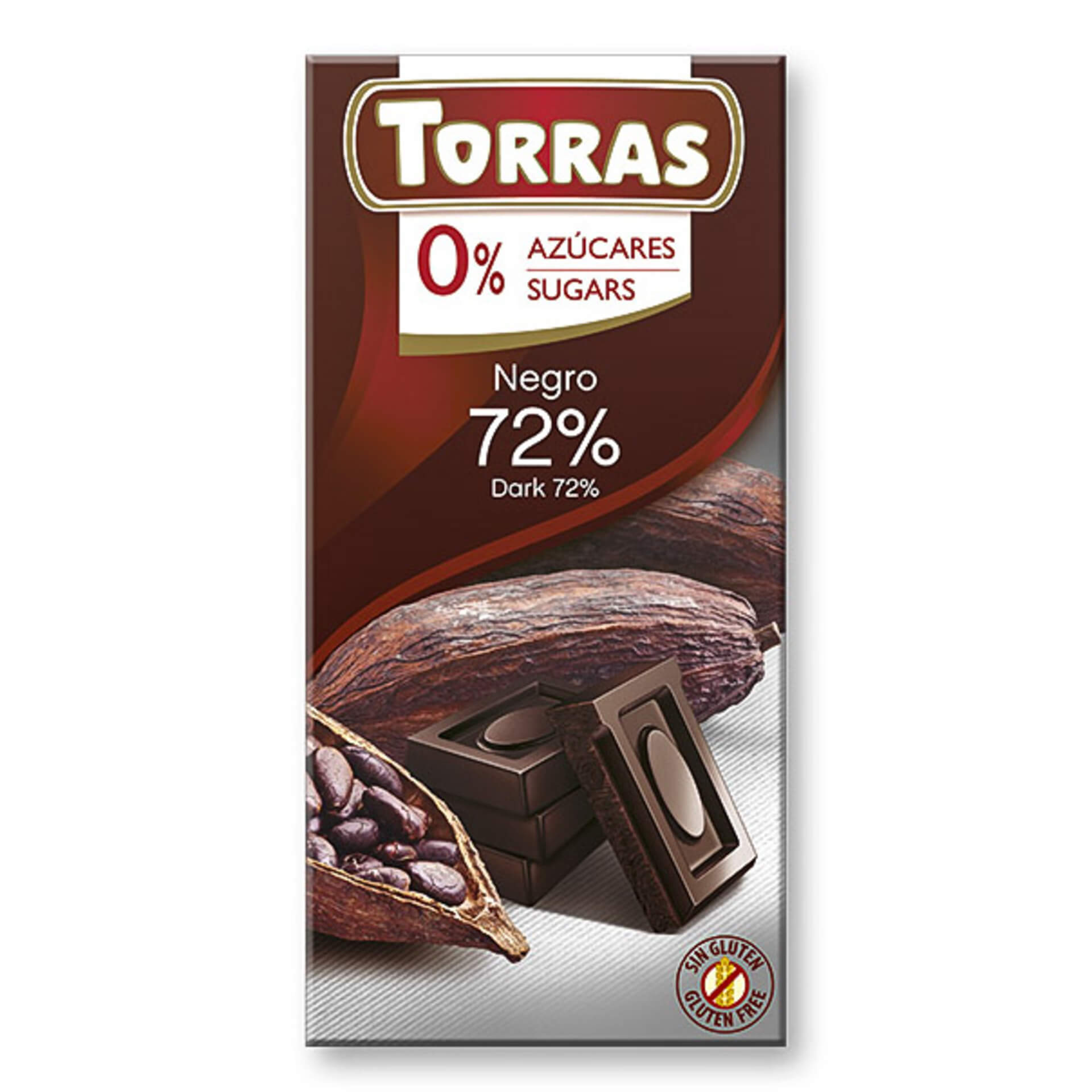 E-shop Torras čokoláda 72% 75 g