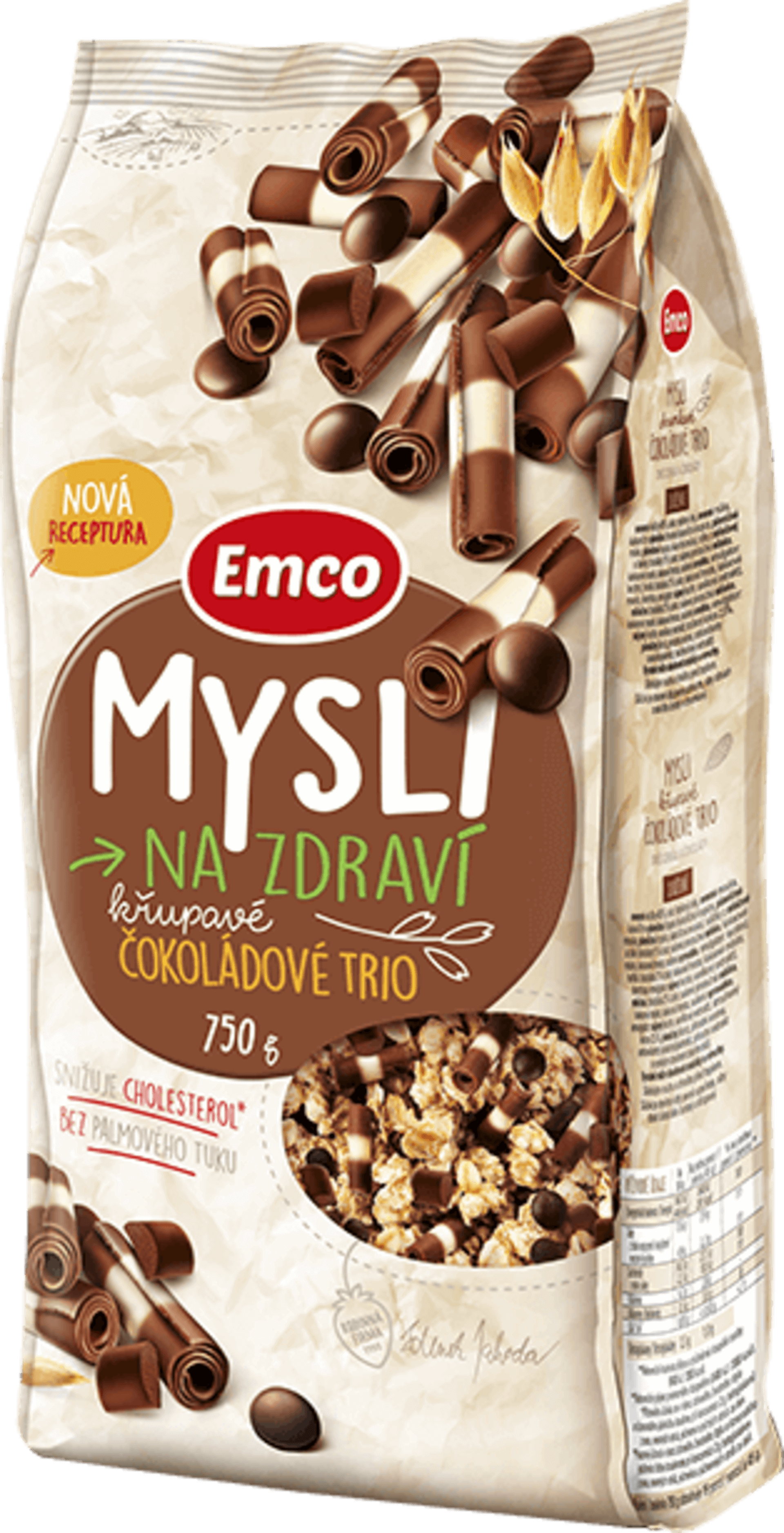 E-shop Emco Mysli - Čokoládové trio 750g