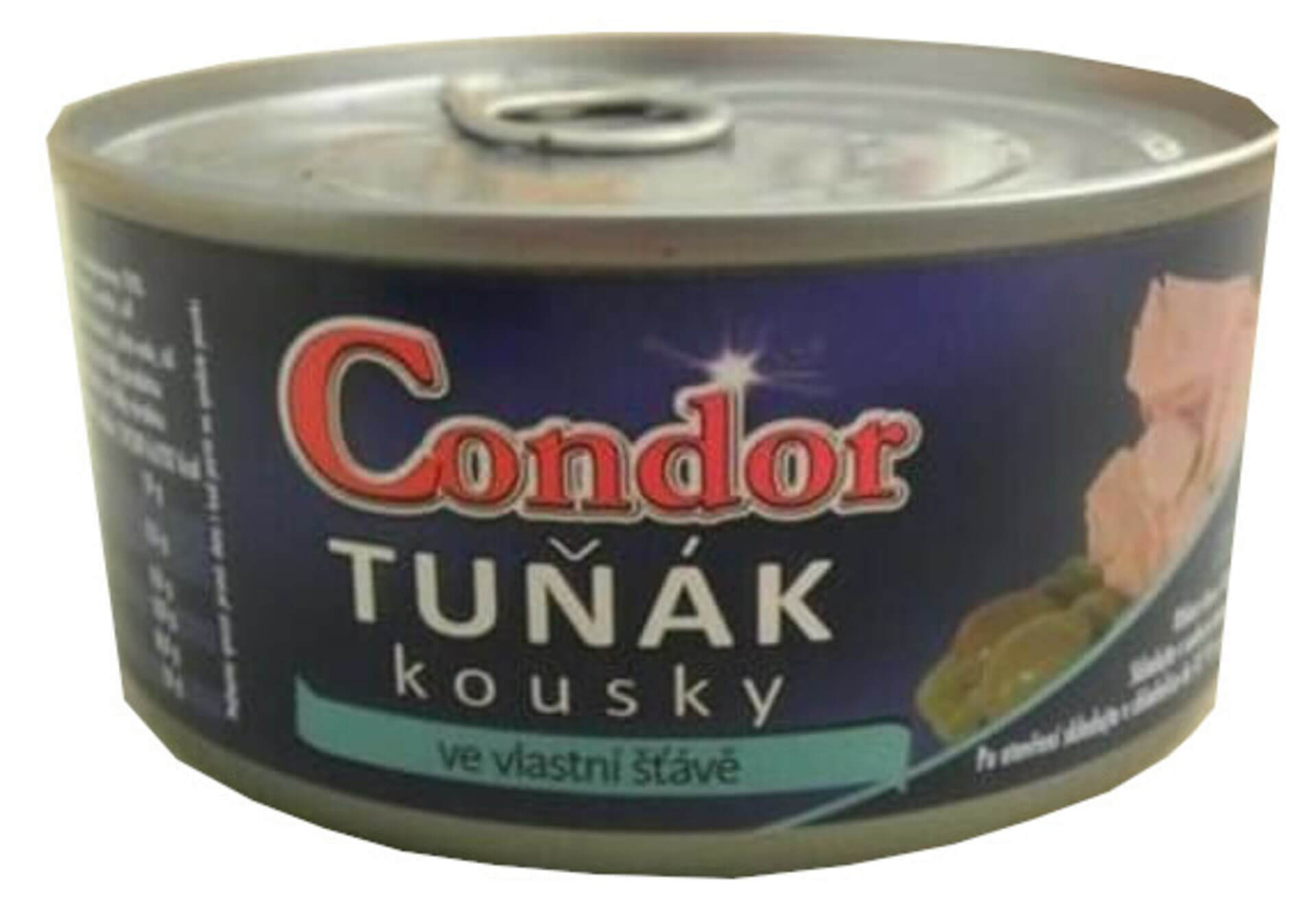 E-shop Condor Tuniak kúsky vo vlastnej šťave (plechovka) 170 g